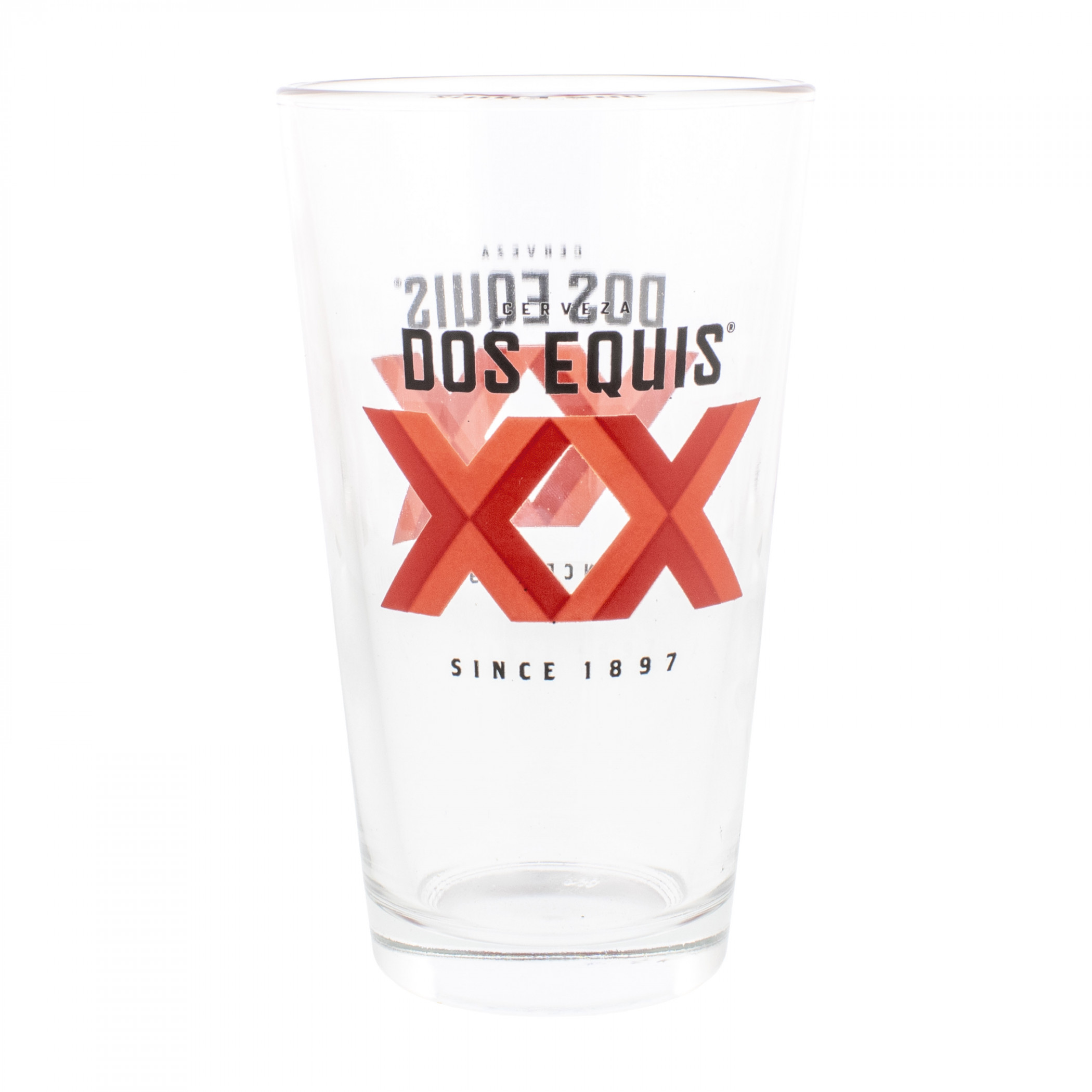 Dos Equis XX Logo 16oz Pint Glass