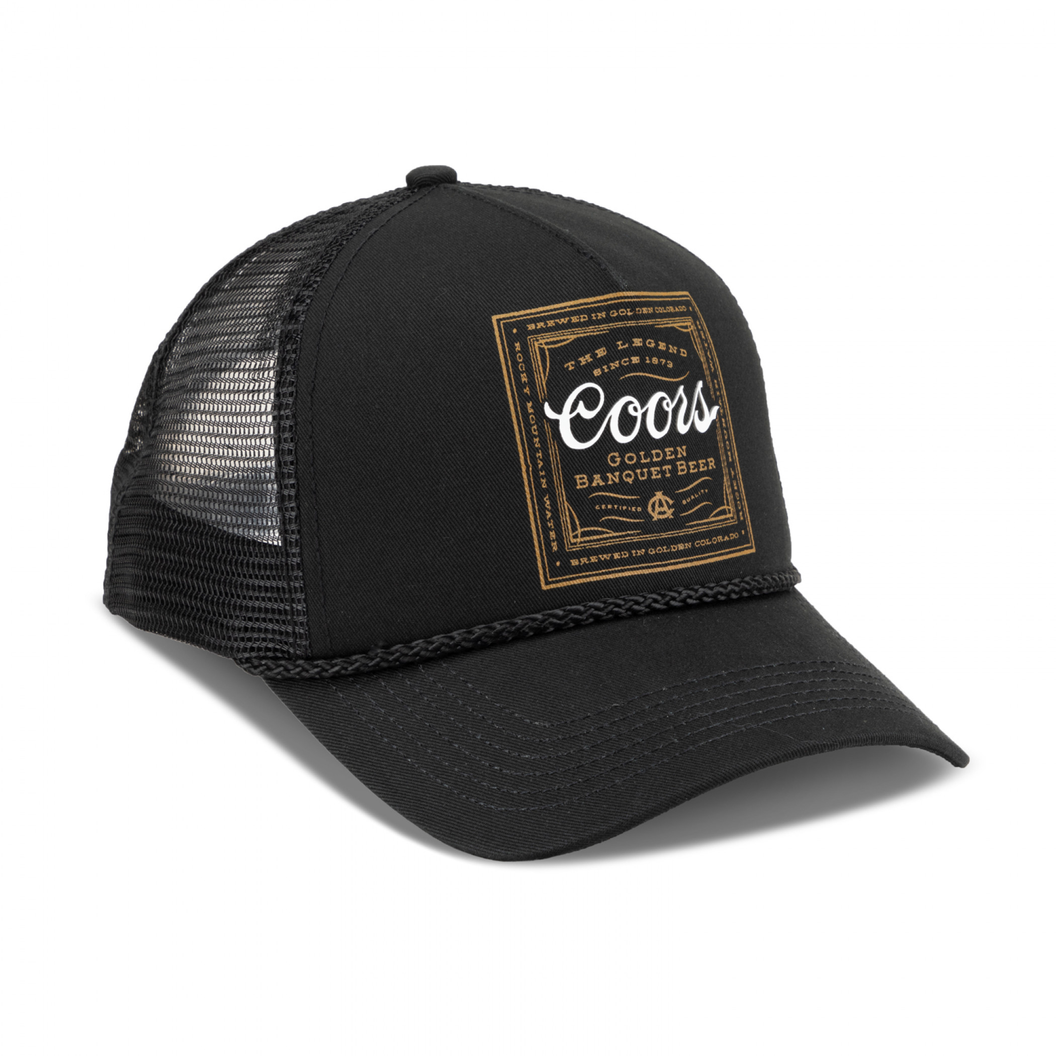 Coors Banquet Screen Print High Profile Adjustable Hat