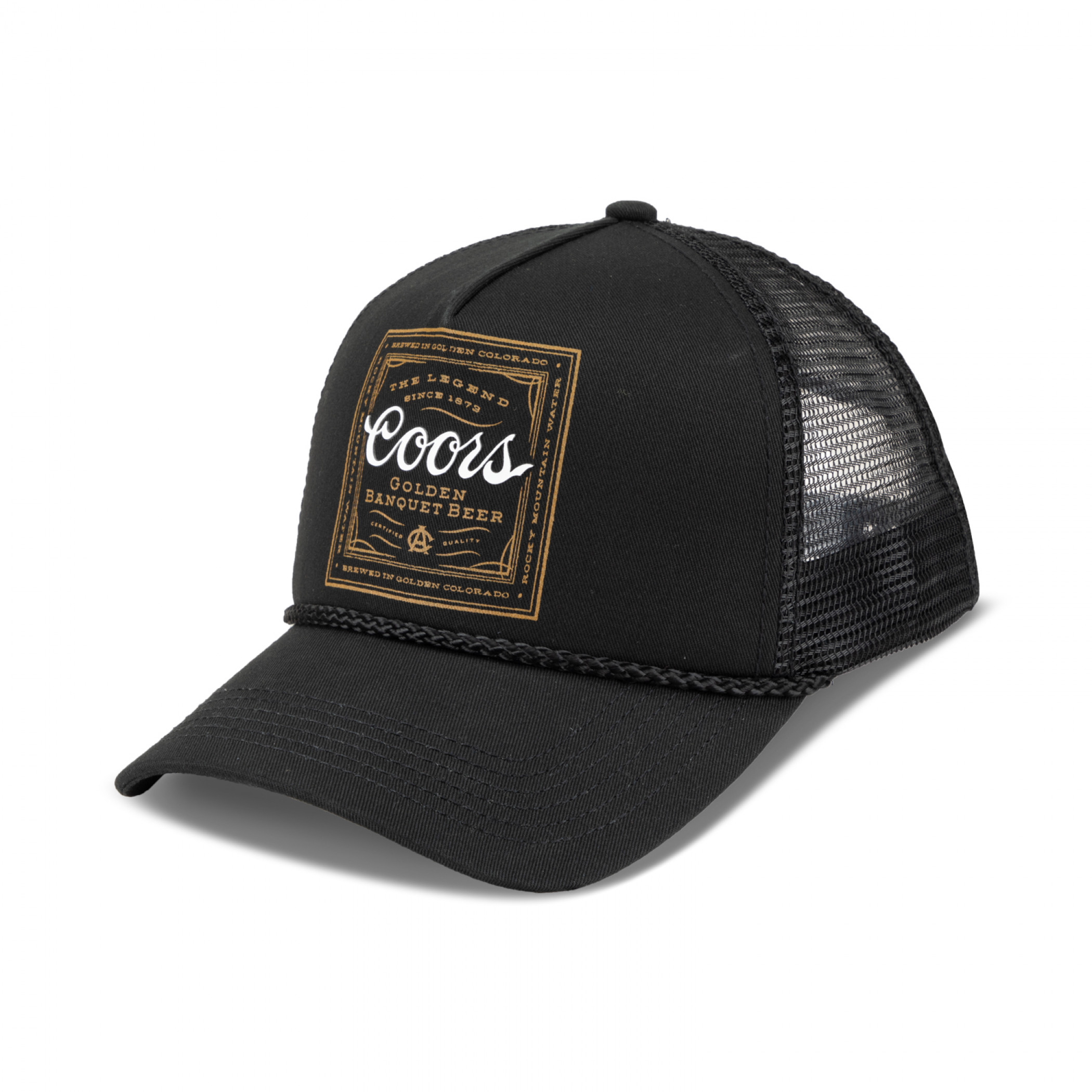 Coors Banquet Screen Print High Profile Adjustable Hat