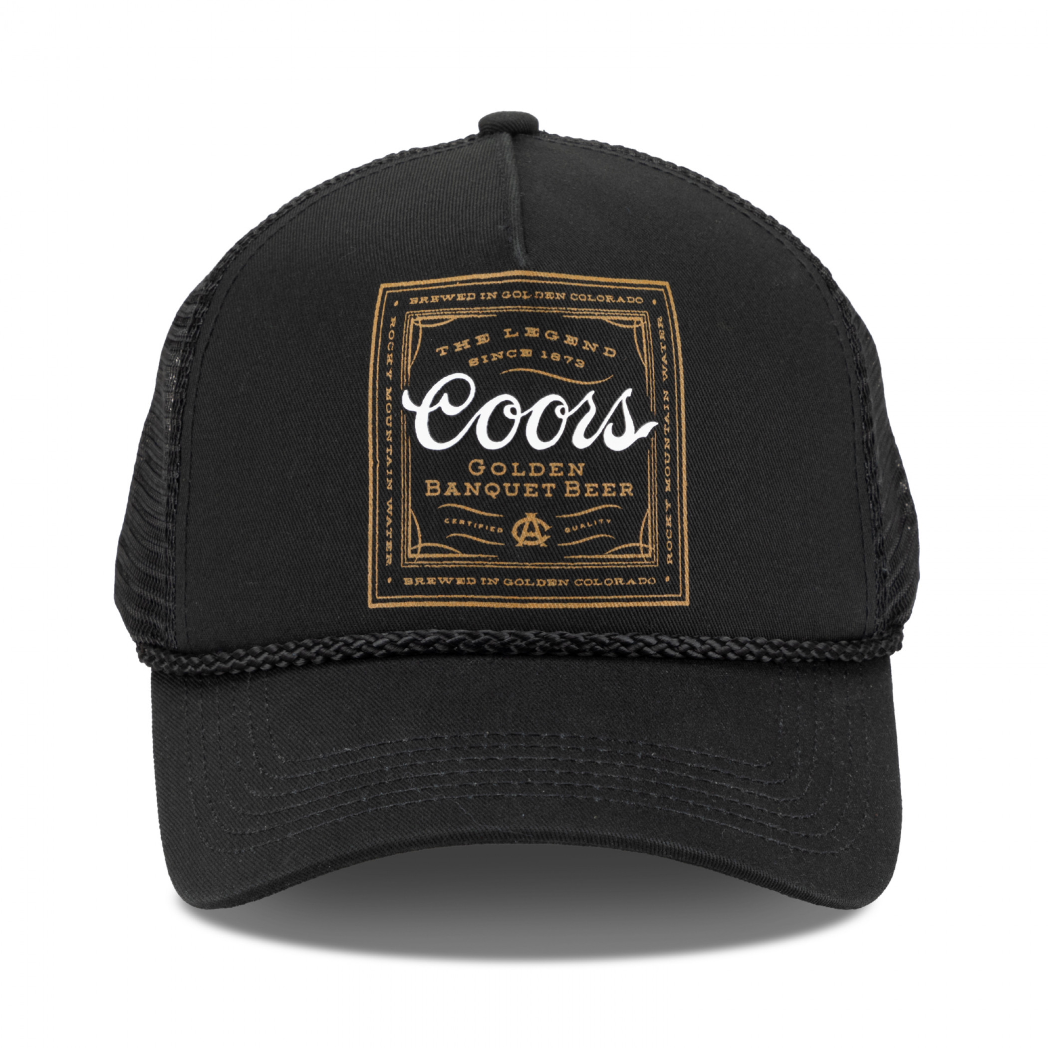 Coors Banquet Screen Print High Profile Adjustable Hat