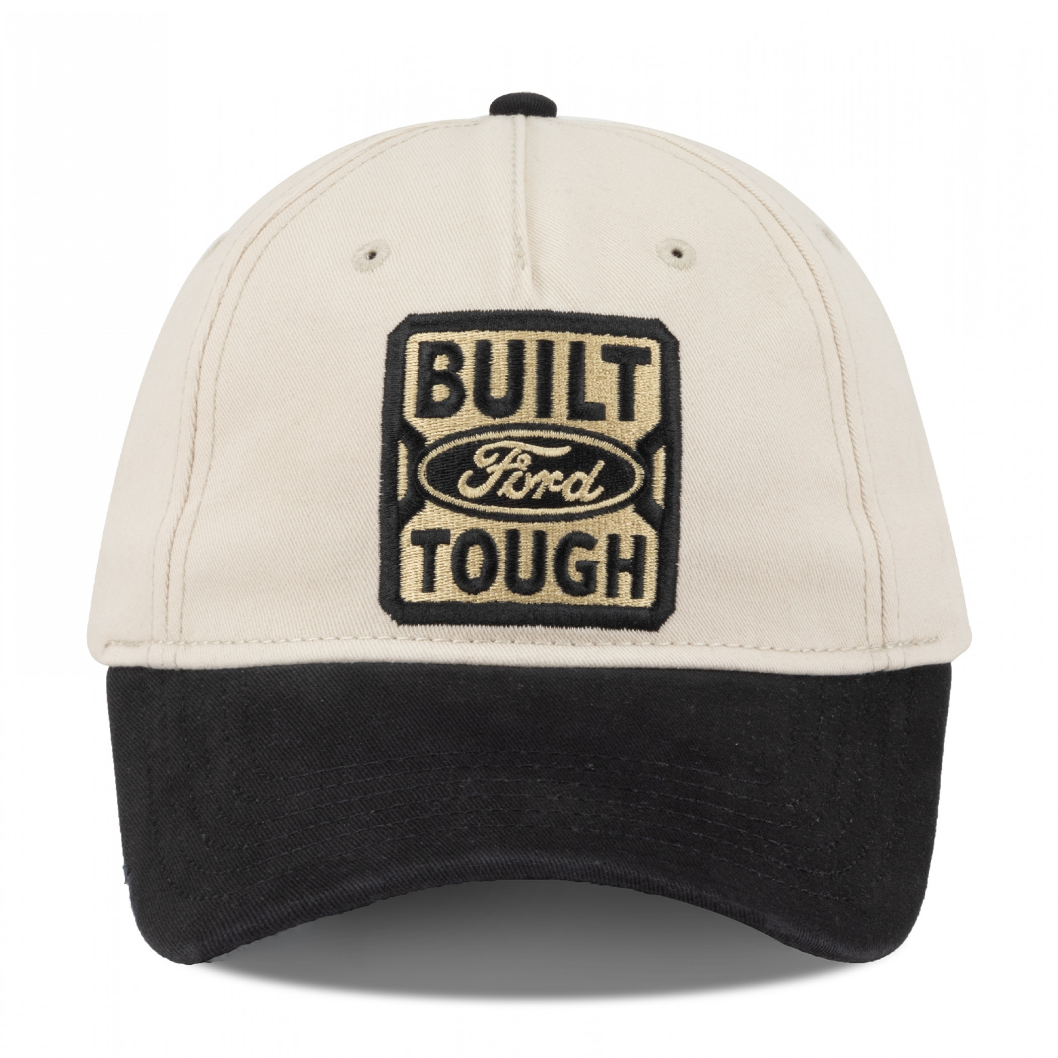Ford Built Tough Distressed Unstructured Embroidered Adjustable Hat