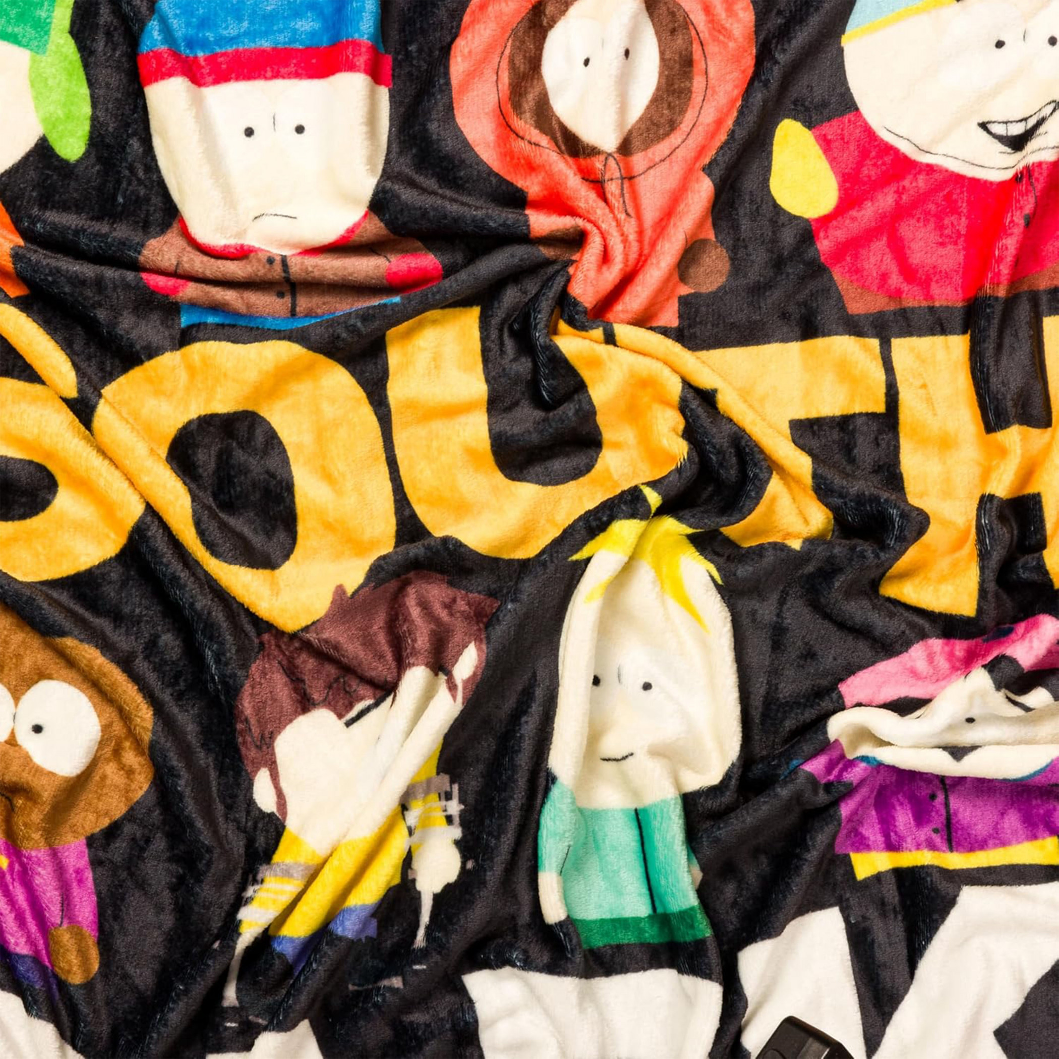 South Park Character Portraits 45' x 60' Fleece Throw Blanket