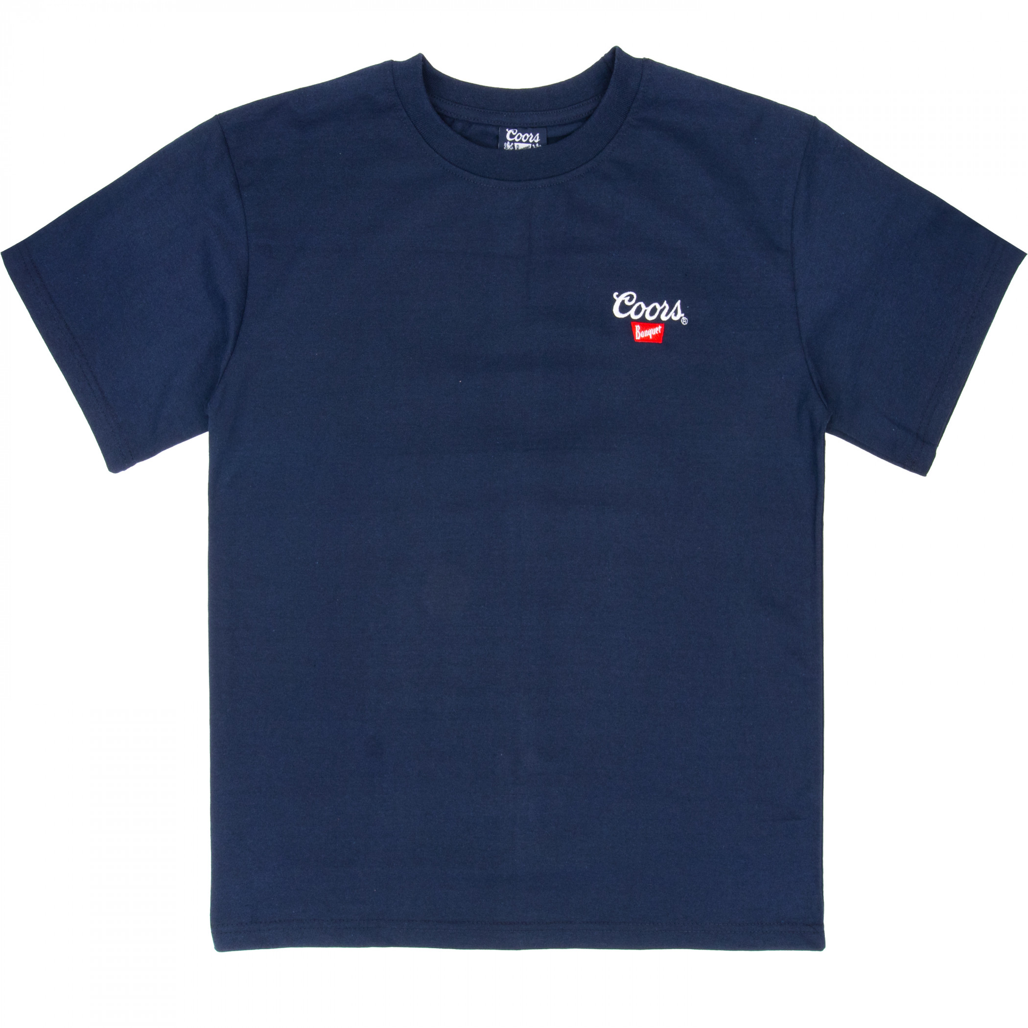 Coors Western Sunset Embroidered Tapestry Front and Back T-Shirt