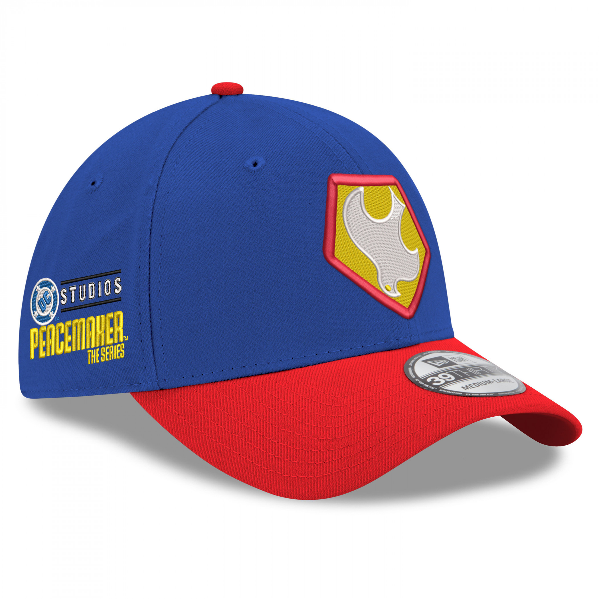 Peacemaker Uniform Colors New Era 39Thirty Fitted Hat Multi-Color
