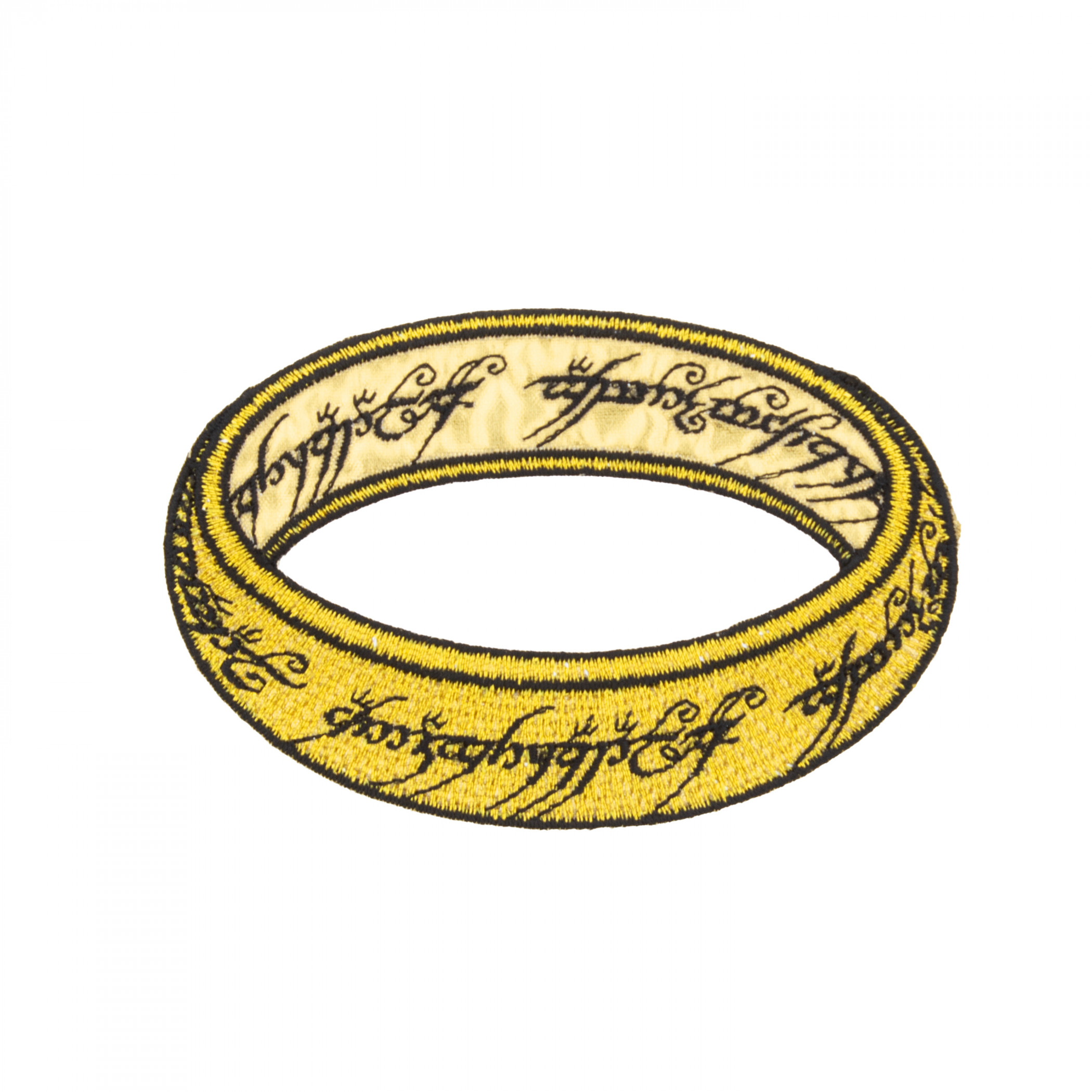Lord of the Rings the Ring 3'x3.5' Patch, Gold