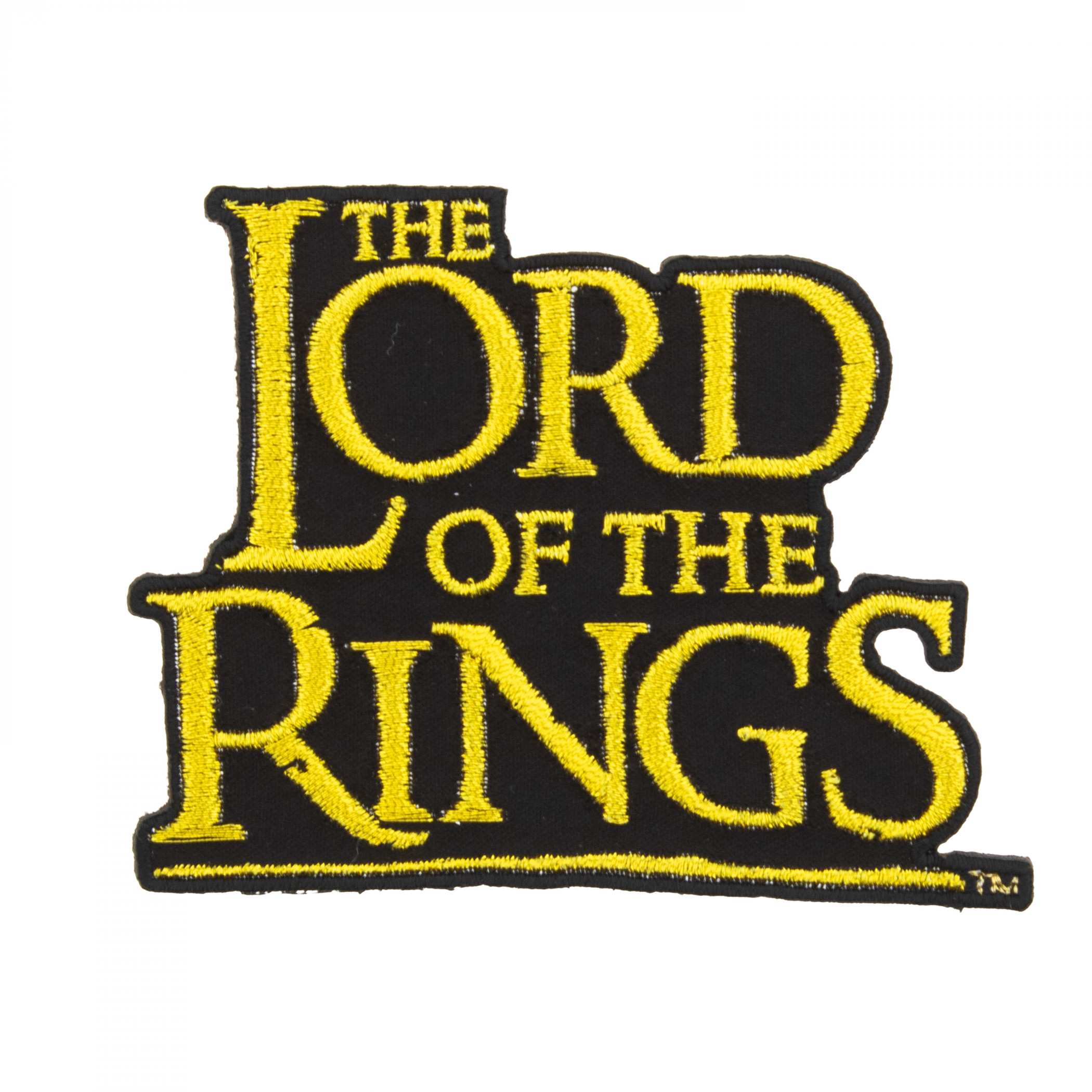 Lord of the Rings Logo 3.75'x3' Patch, Gold