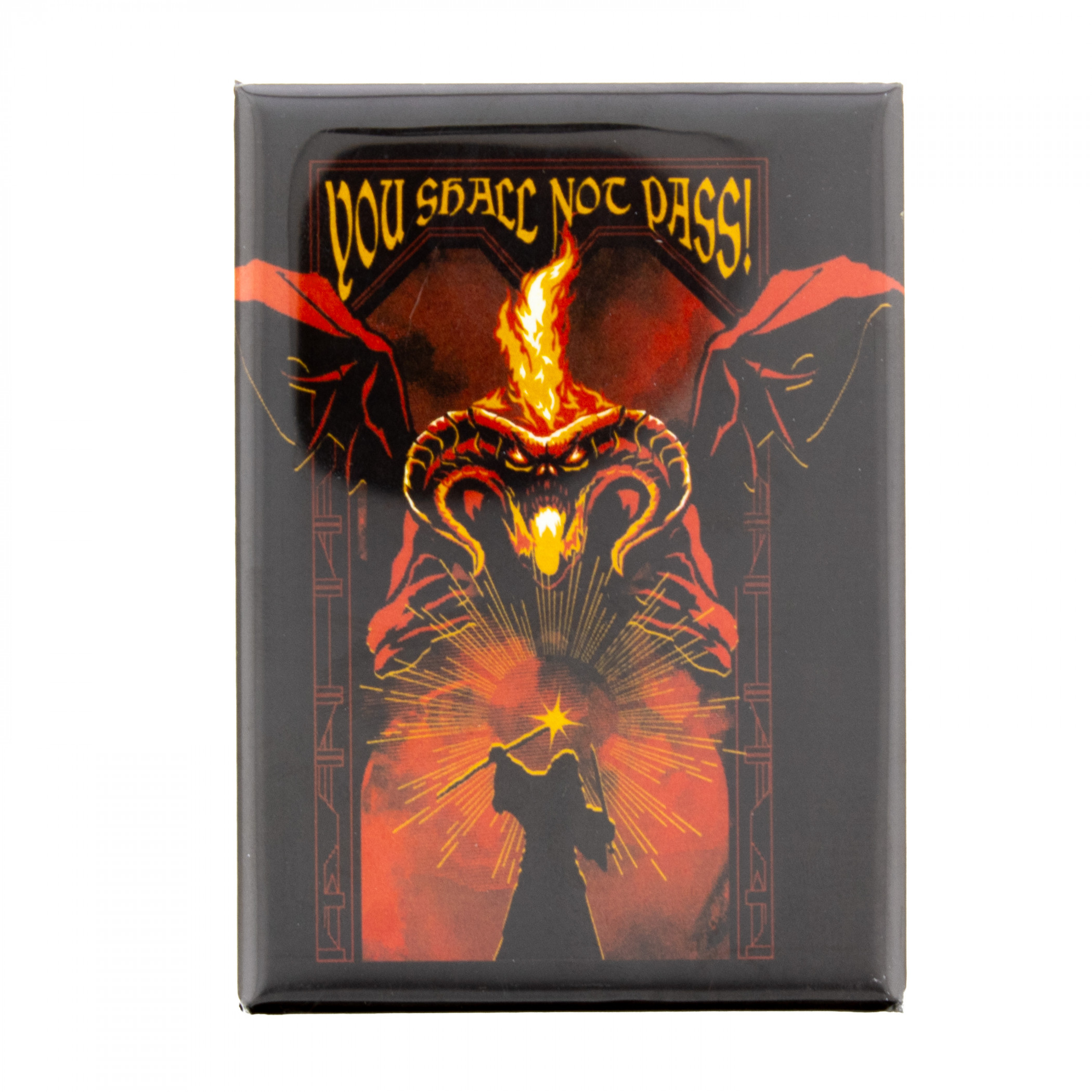 Lord of the Rings You Shall Not Pass 2.5'x3.5' Magnet, Multi-Color