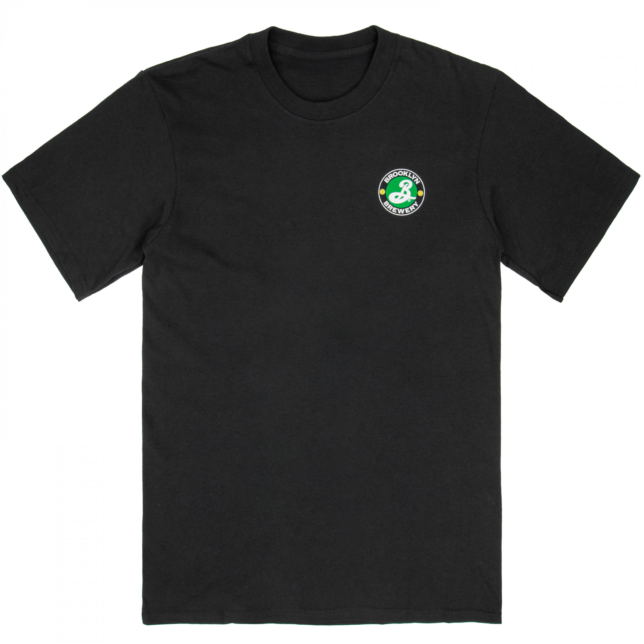 Brooklyn Brewery Beer Logo Front and Back Print T-Shirt