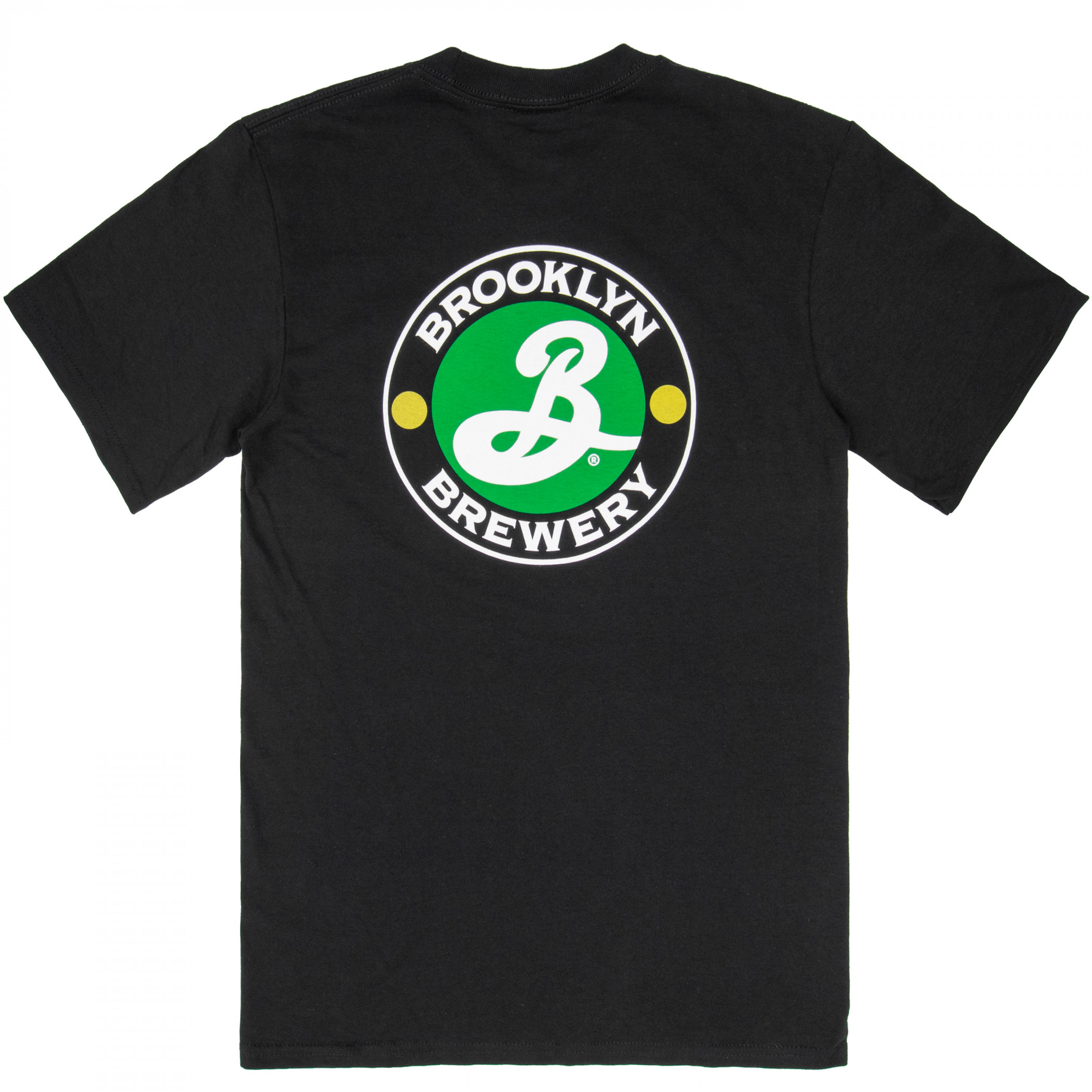 Brooklyn Brewery Beer Logo Front and Back Print T-Shirt