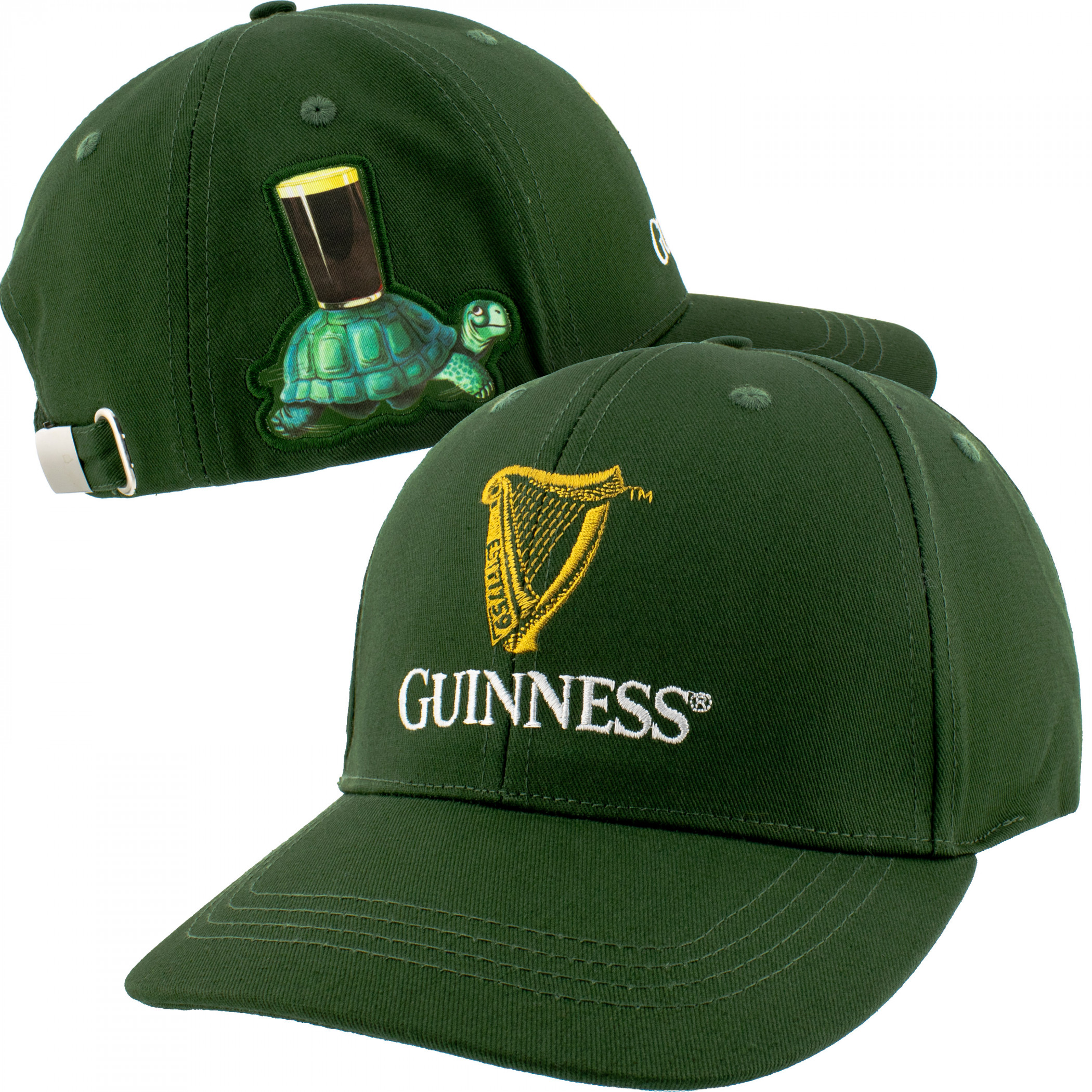 Guinness Logo Gilroy Turtle Dark Green Adjustable Hat