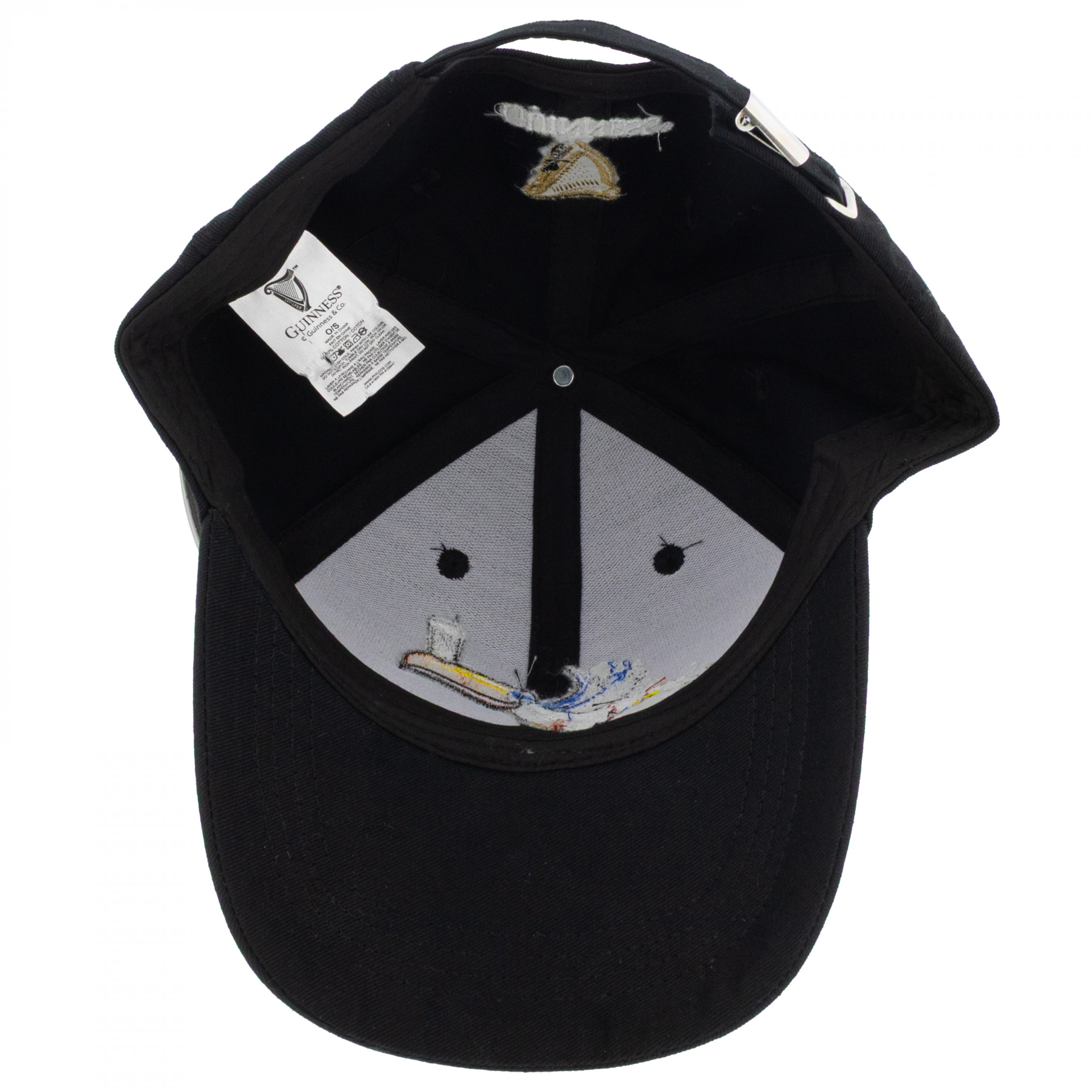Guinness Beer Toucan Adjustable Black Hat