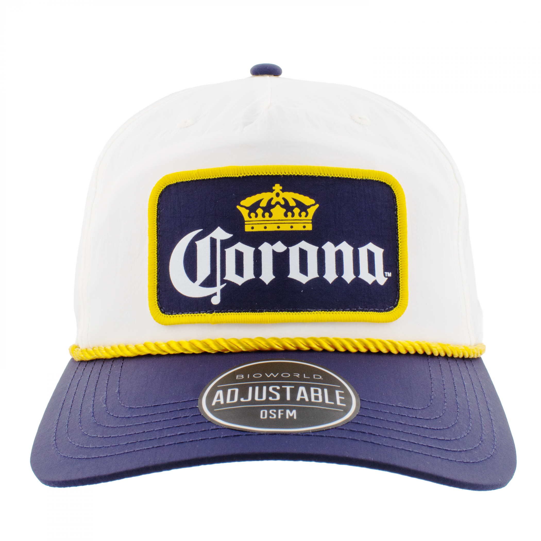 Corona Extra Logo Adjustable Snapback White Hat