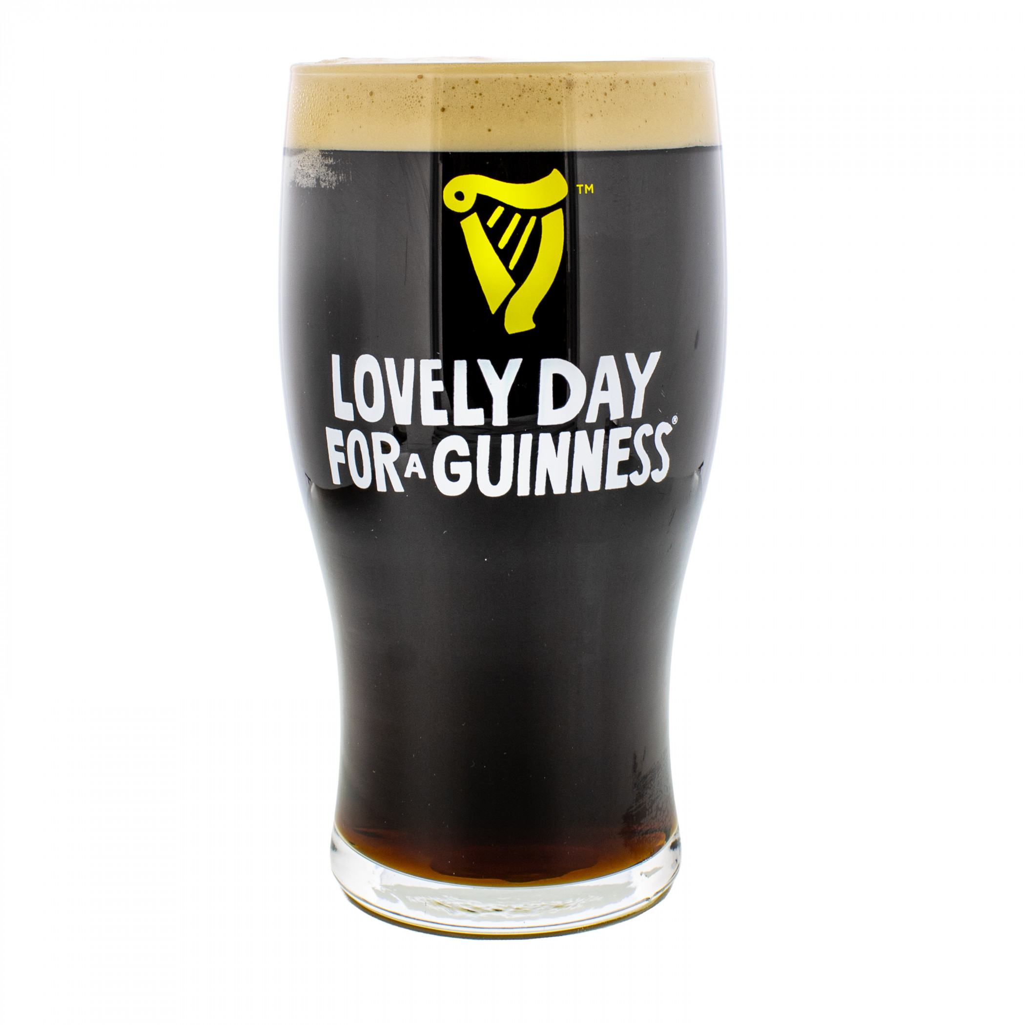 Guinness Lovely Day for a Guinness Pint Glass