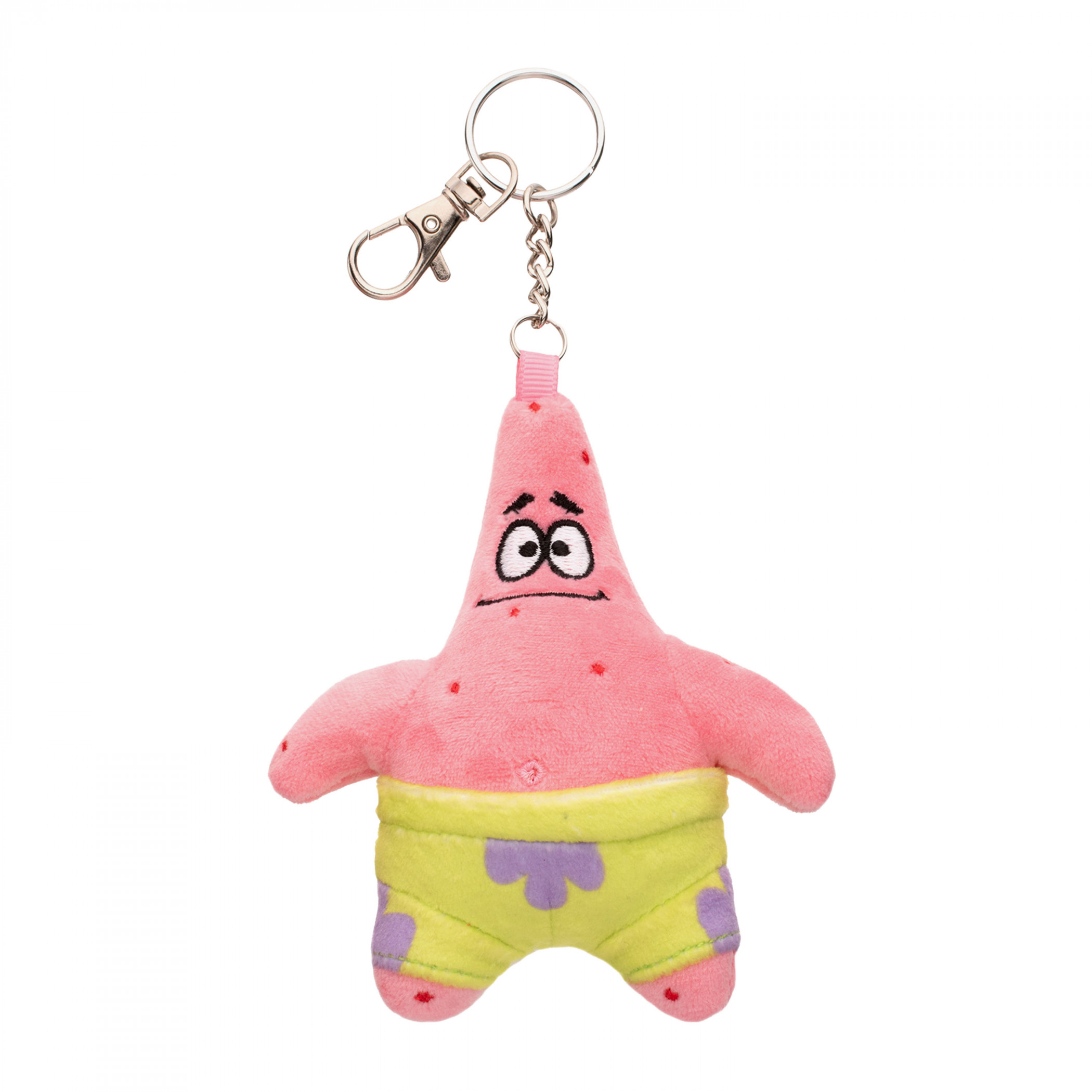 Spongebob Patrick Plush 3' Keychain, Multi-Color
