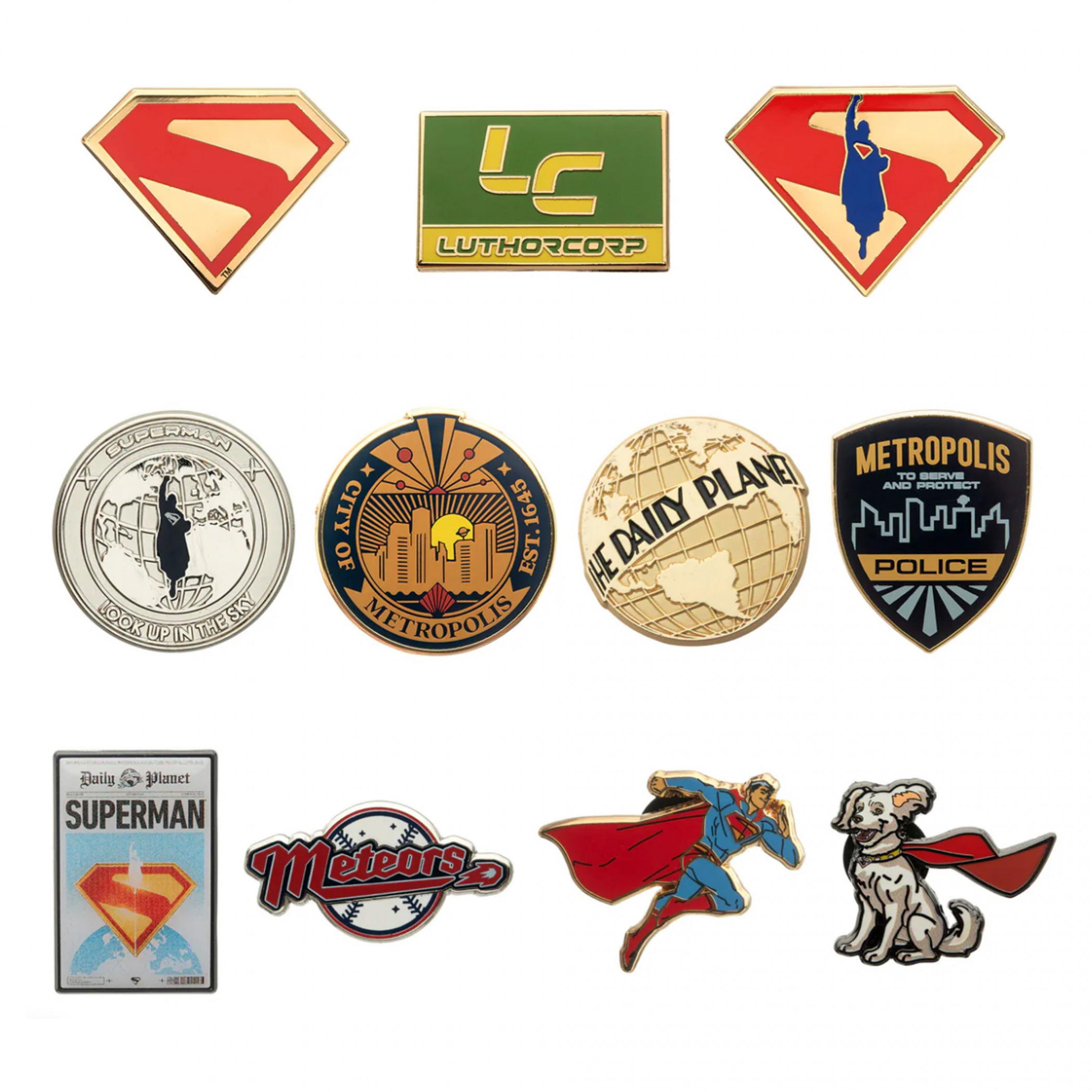 Superman Movie Blind Box Pin, Multi-Color