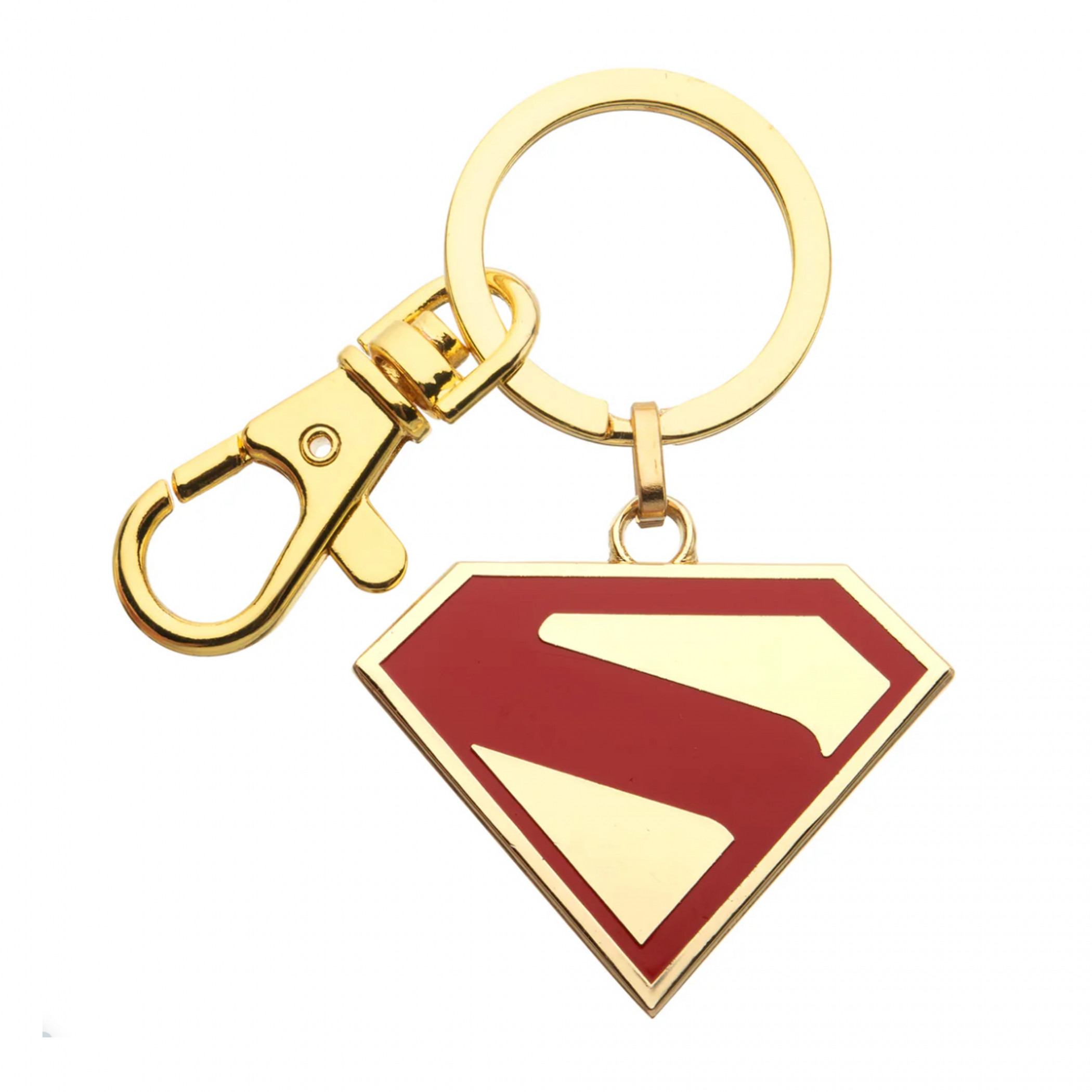 Superman James Gunn Logo Keychain, Multi-Color