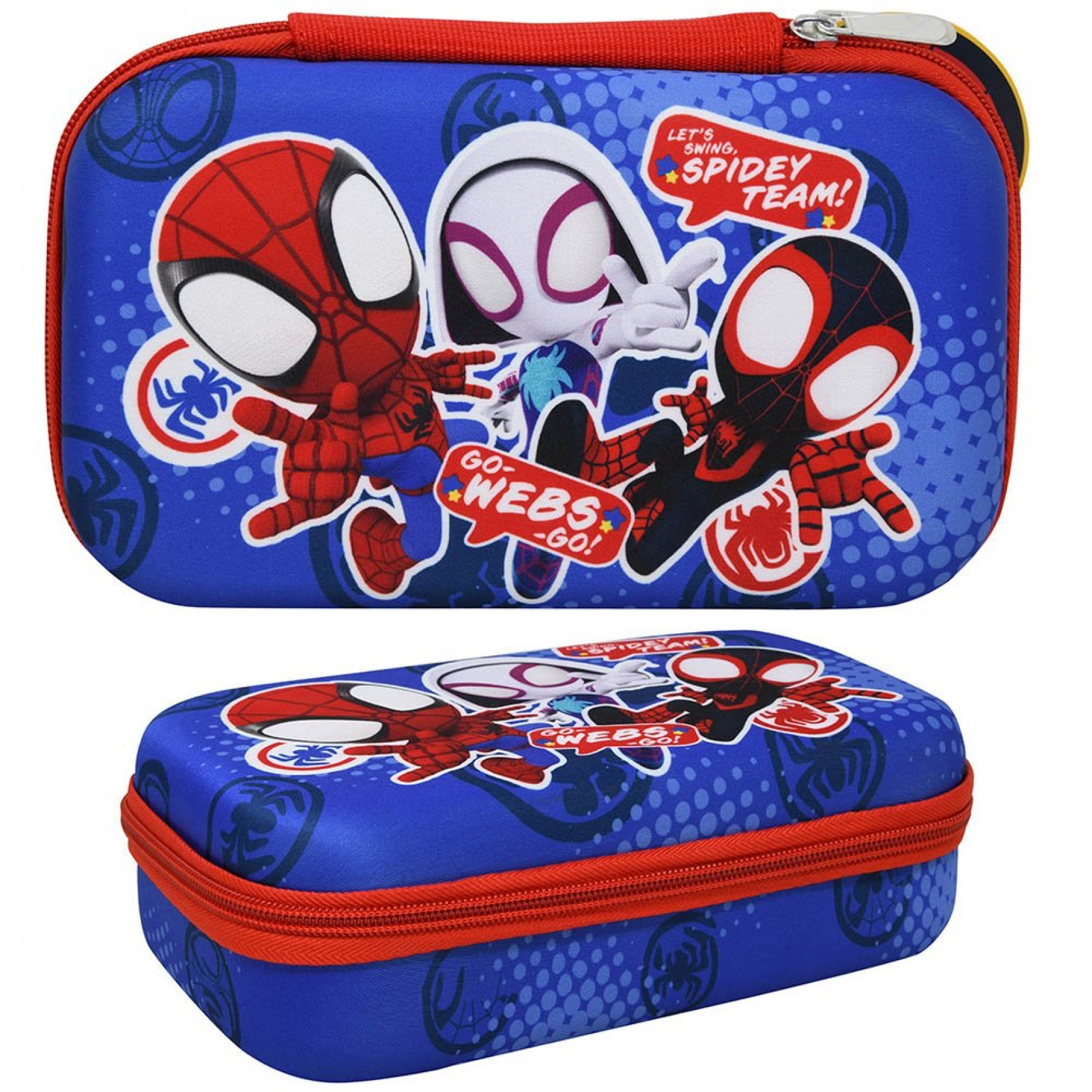 Spidey & Friends Go Webs Go! EVA Pencil Case, Multi-Color