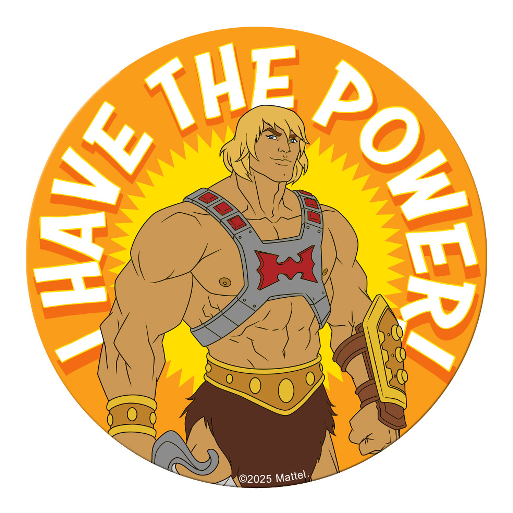 He-Man I Have the Power Die Cut Sticker, Multi-Color