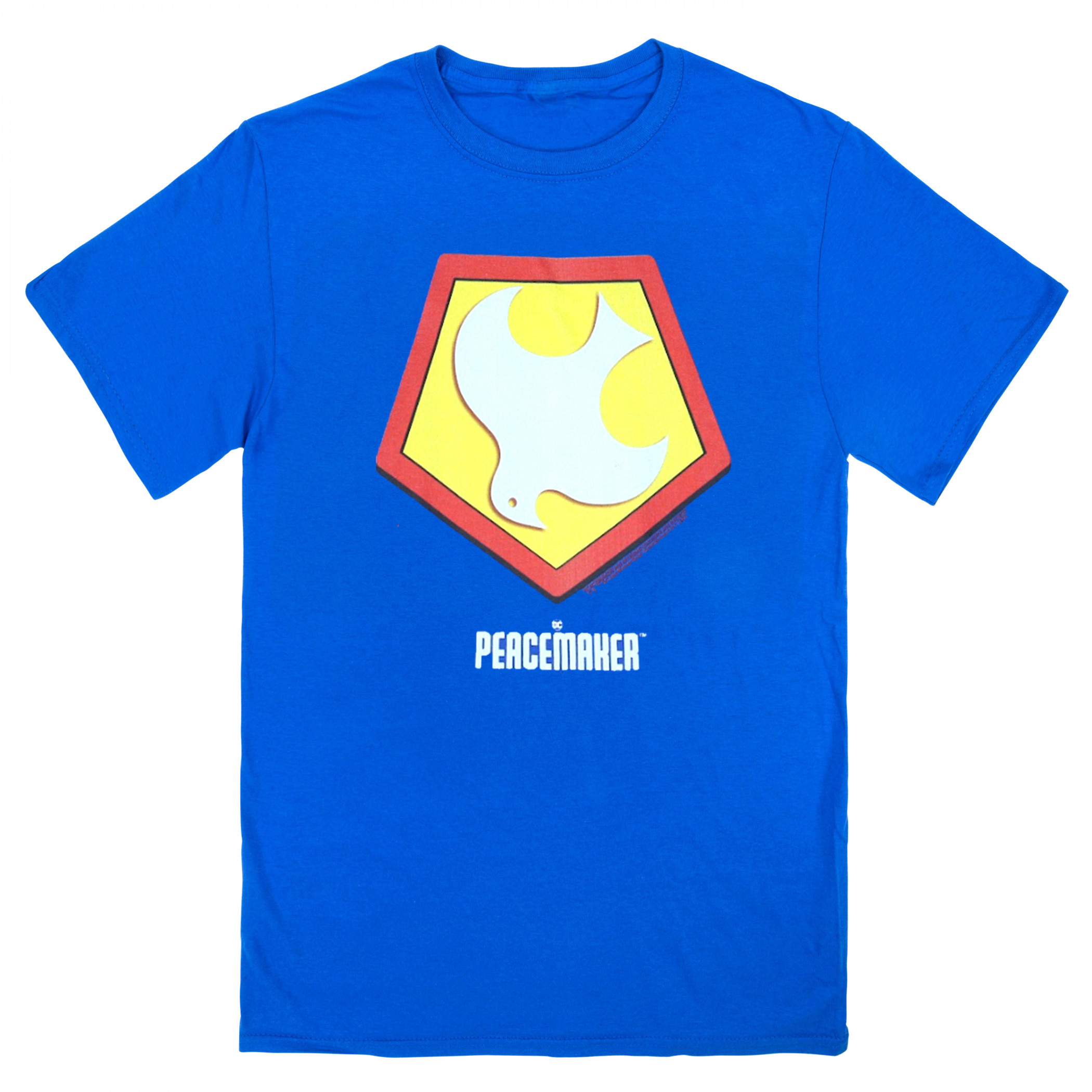 Peacemaker Logo Blue Colorway T-Shirt Blue | eBay