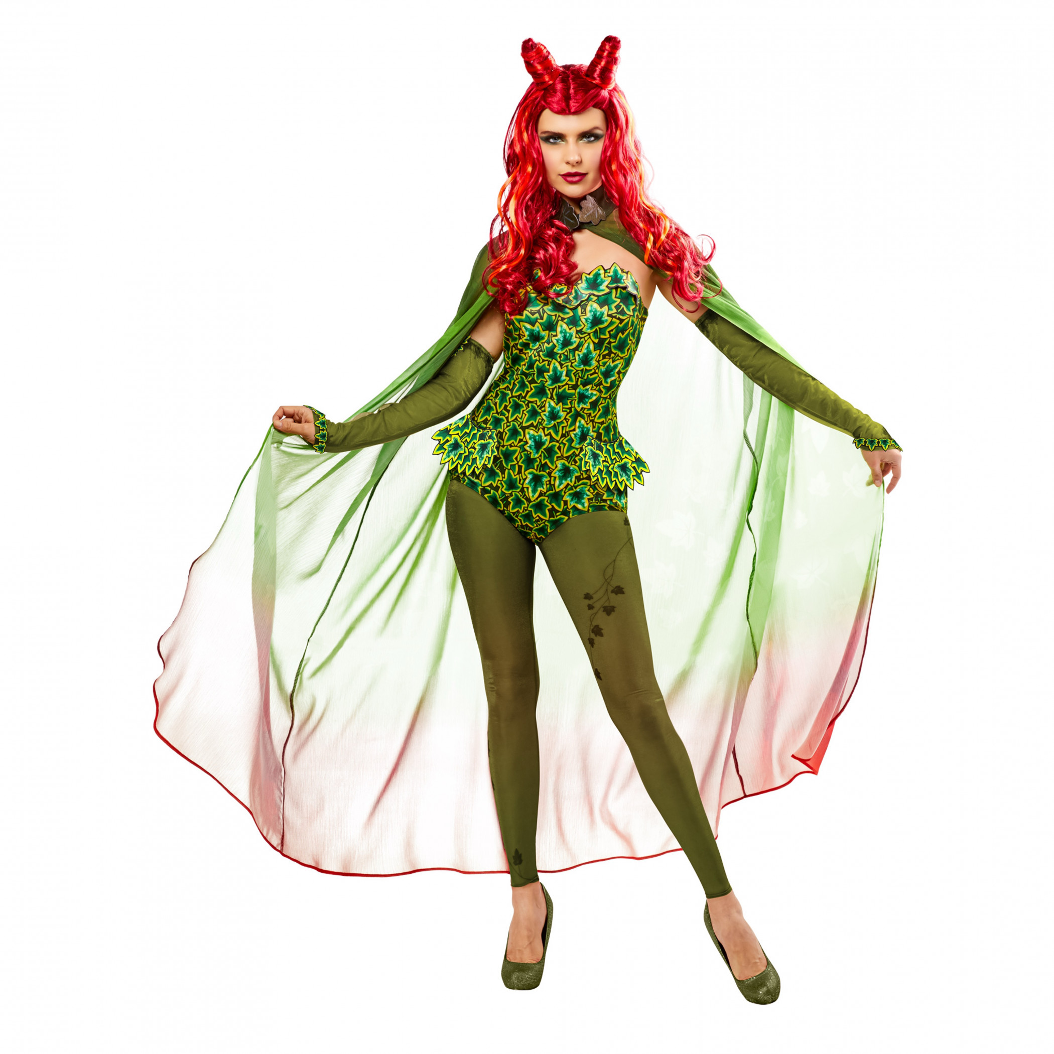 Poison Ivy Deluxe Adult Costume, Green