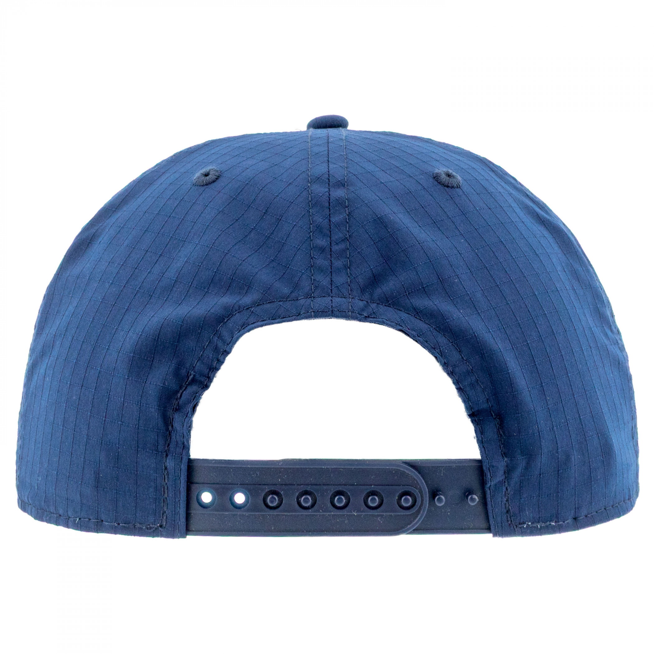 Corona Embroidered Logo Blue Snapback Hat with Yellow Rope