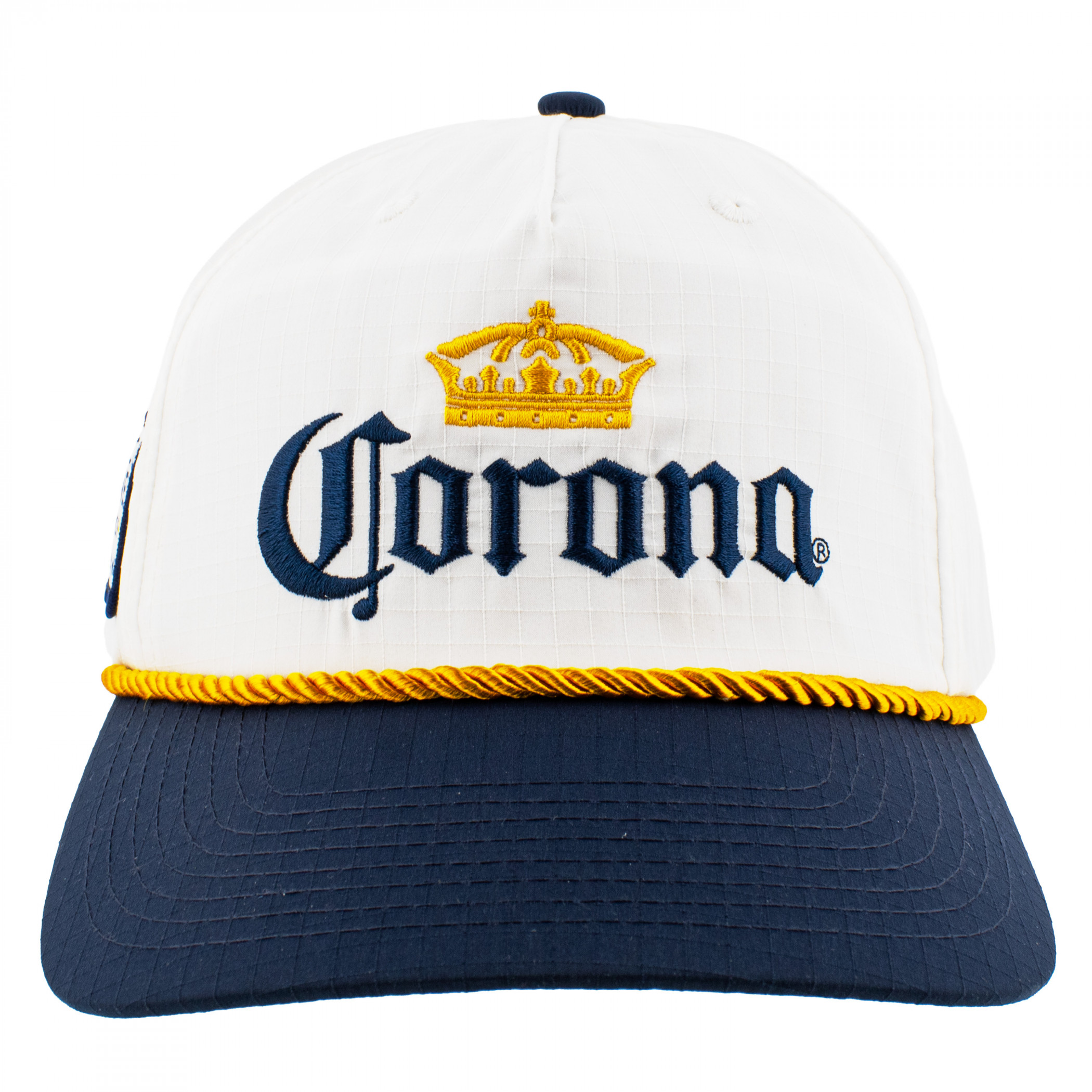 Corona Extra Logo Embroidered Patch Snapback Hat with Rope