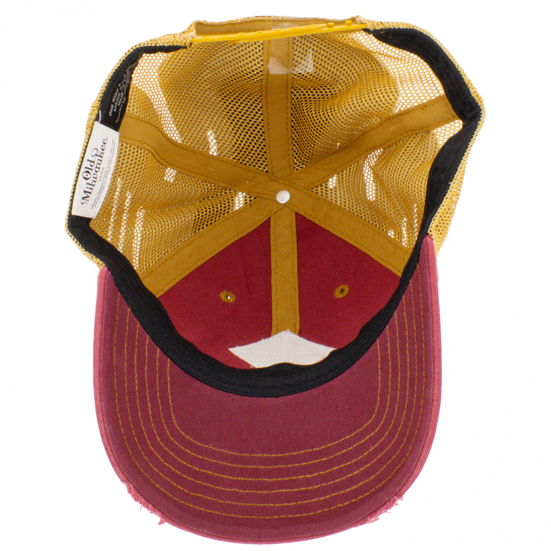 Old Milwaukee Patch Distressed Mesh Back Hat