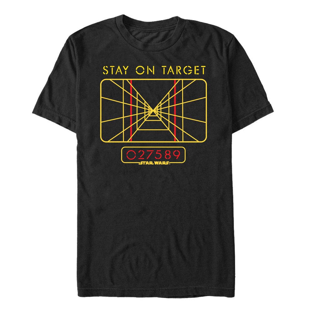 Star Wars Stay On Black T-Shirt, Black