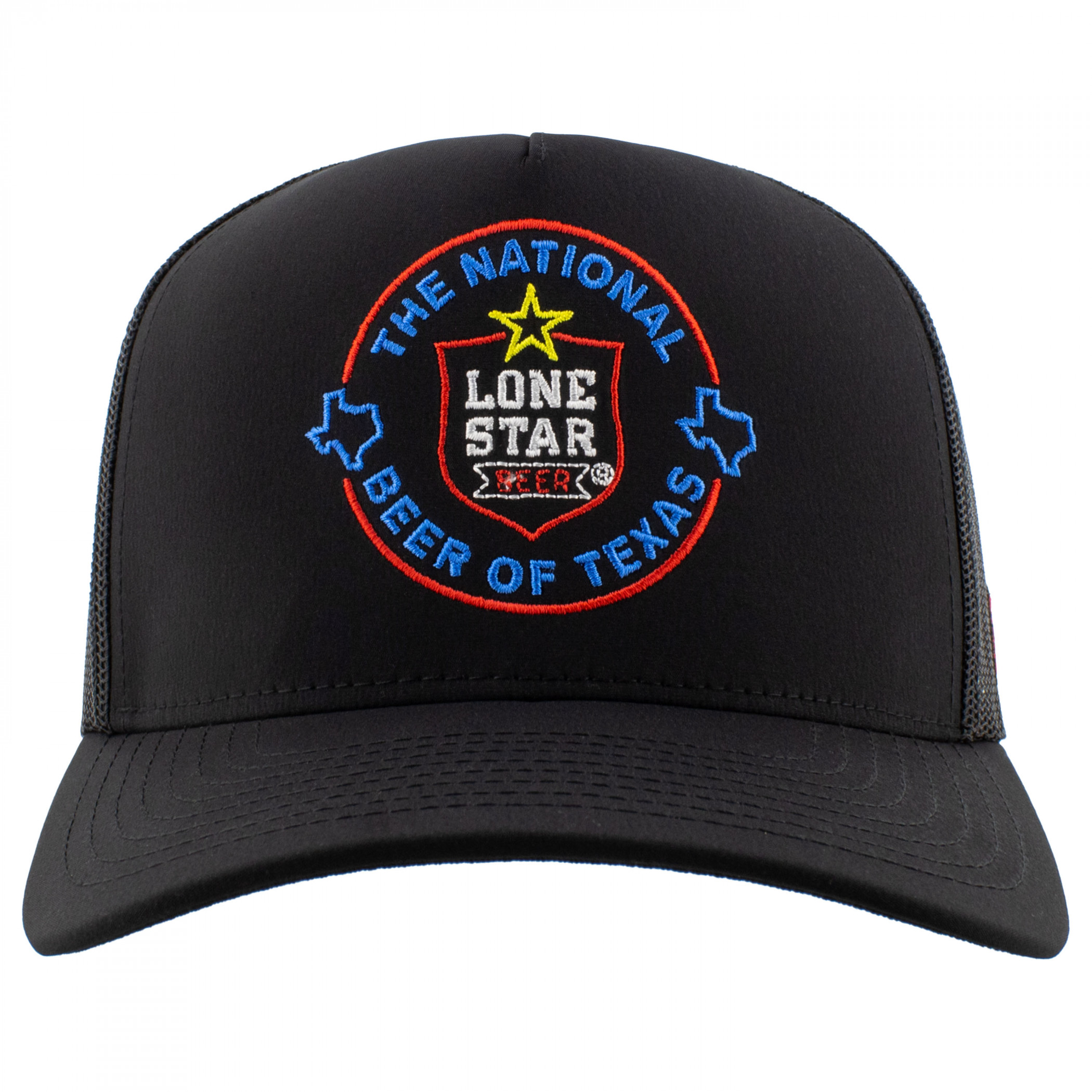 Lone Star National Beer of Texas Circle Patch Trucker Hat