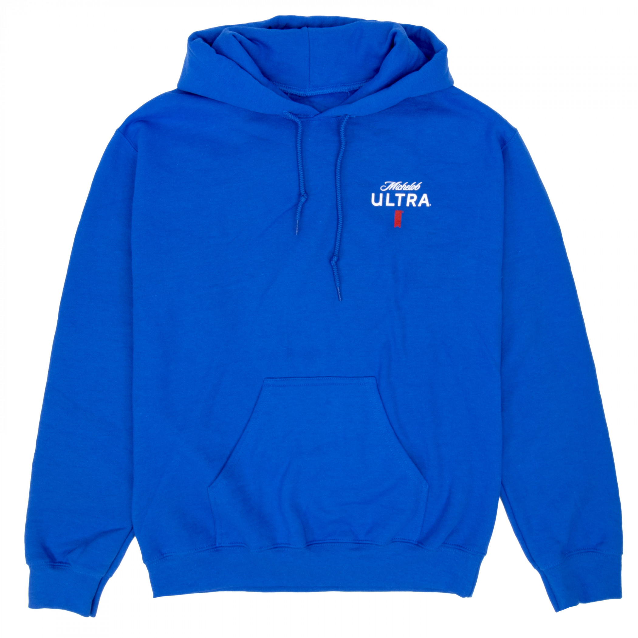 Michelob Ultra Classic Logo Blue Front and Back Print Hoodie