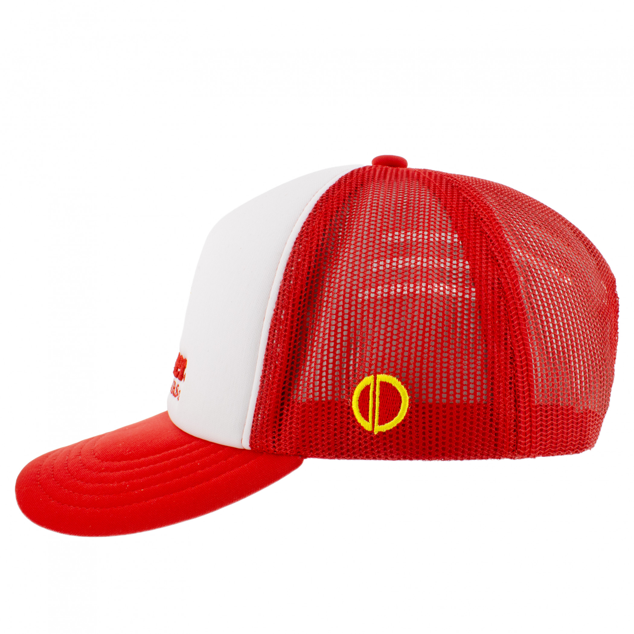 Budweiser King of Beers Retro Red Mesh Trucker Hat