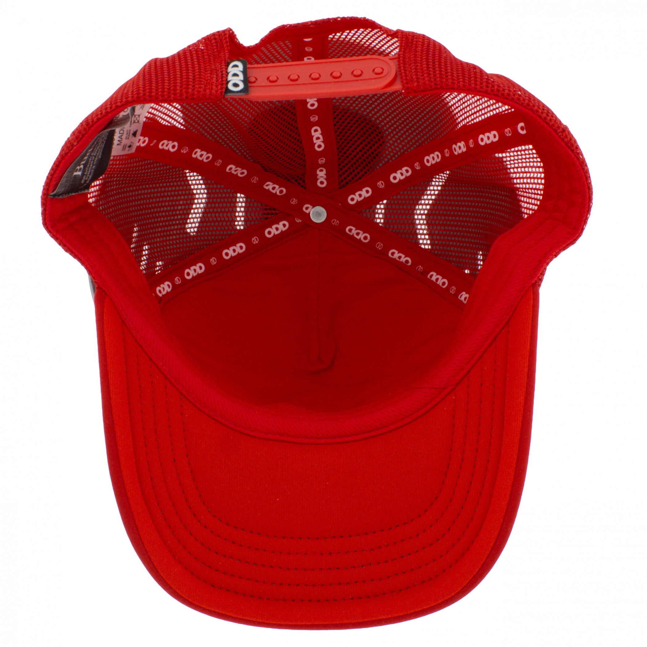 Budweiser King of Beers Retro Red Mesh Trucker Hat