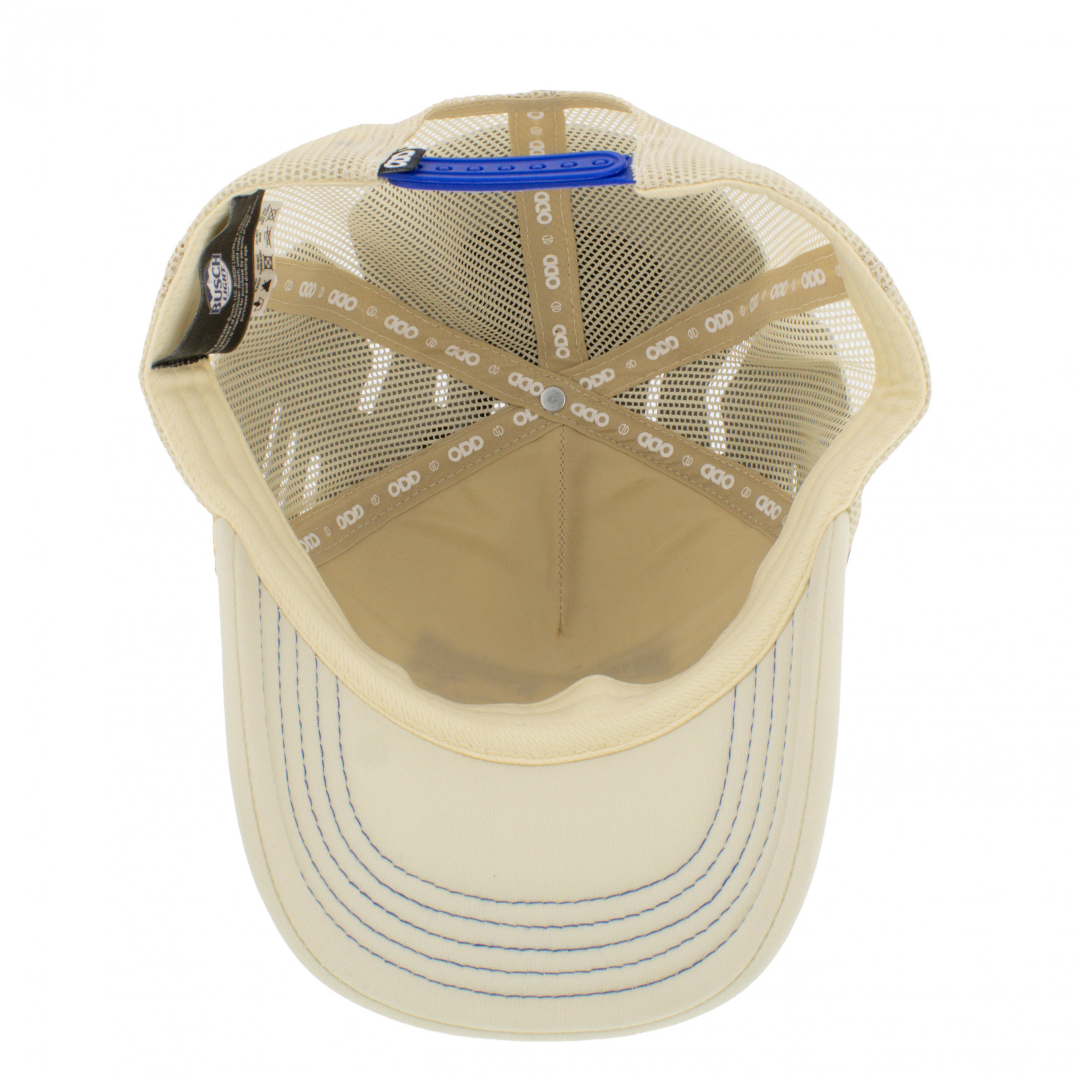 Busch Light Retro White Snapback Mesh Hat