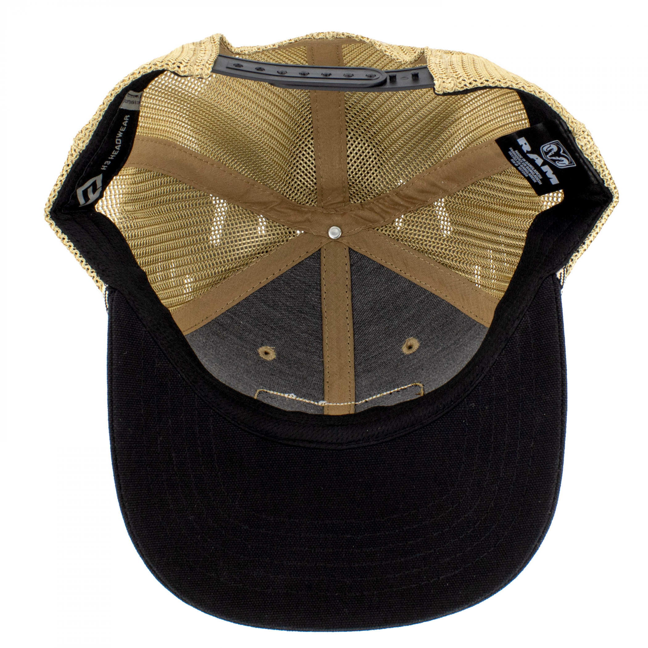 RAM New American Outlaw Snapback Mesh Trucker Hat