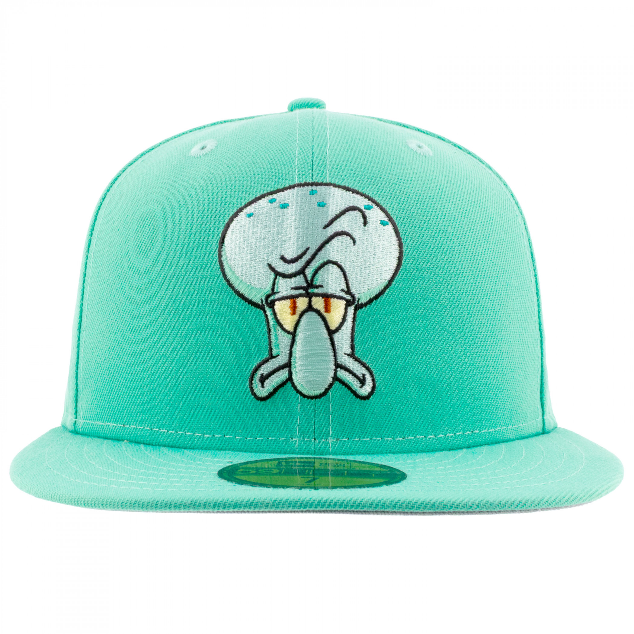 SpongeBob SquarePants Squidward New Era 59Fifty Fitted Hat Blue
