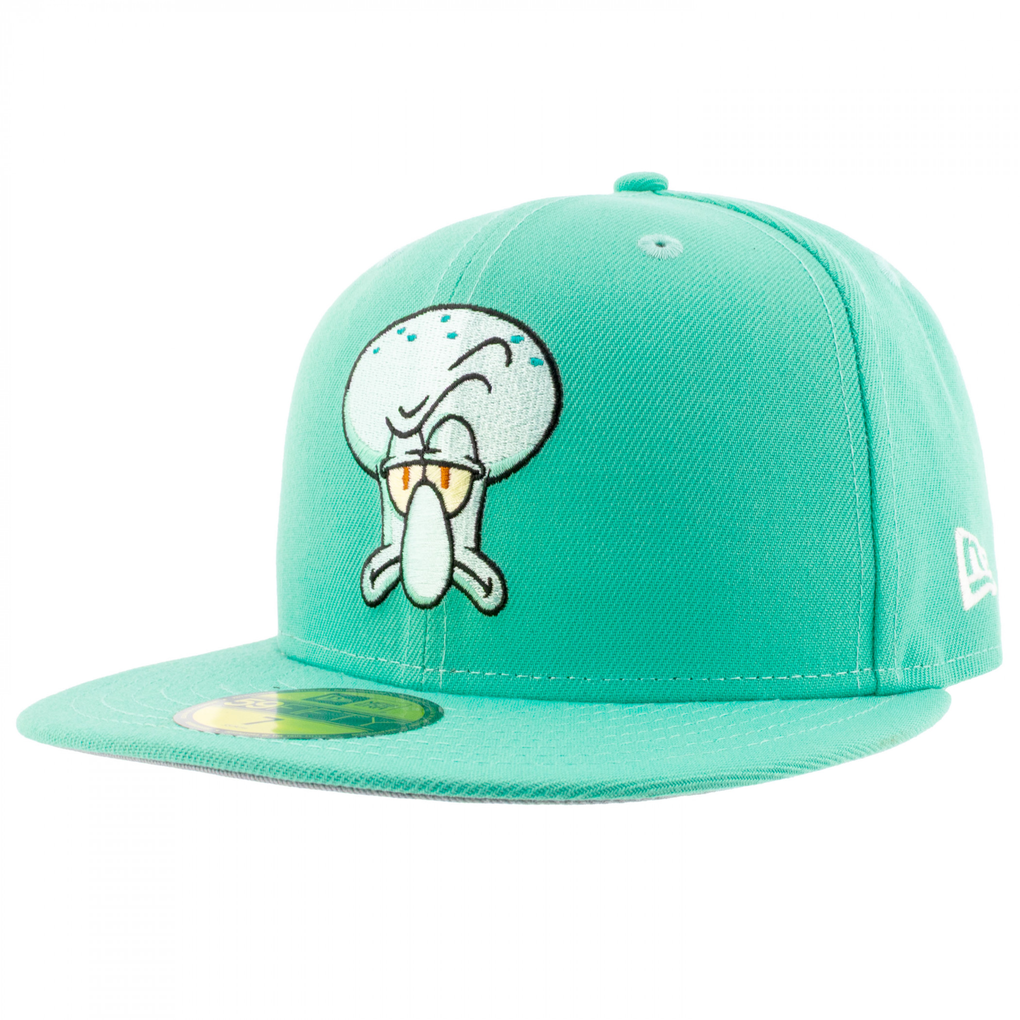 SpongeBob SquarePants Squidward New Era 59Fifty Fitted Hat, Blue