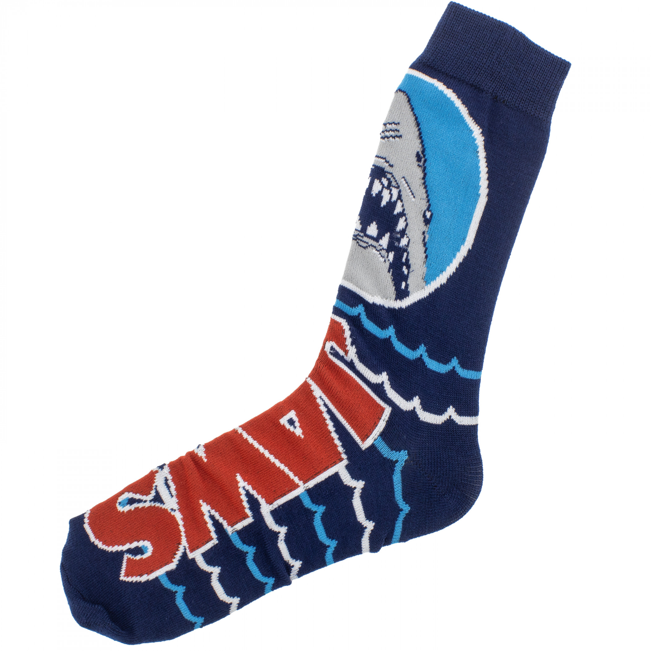 JAWS Assorted Ivory Crew Socks  6-Pack