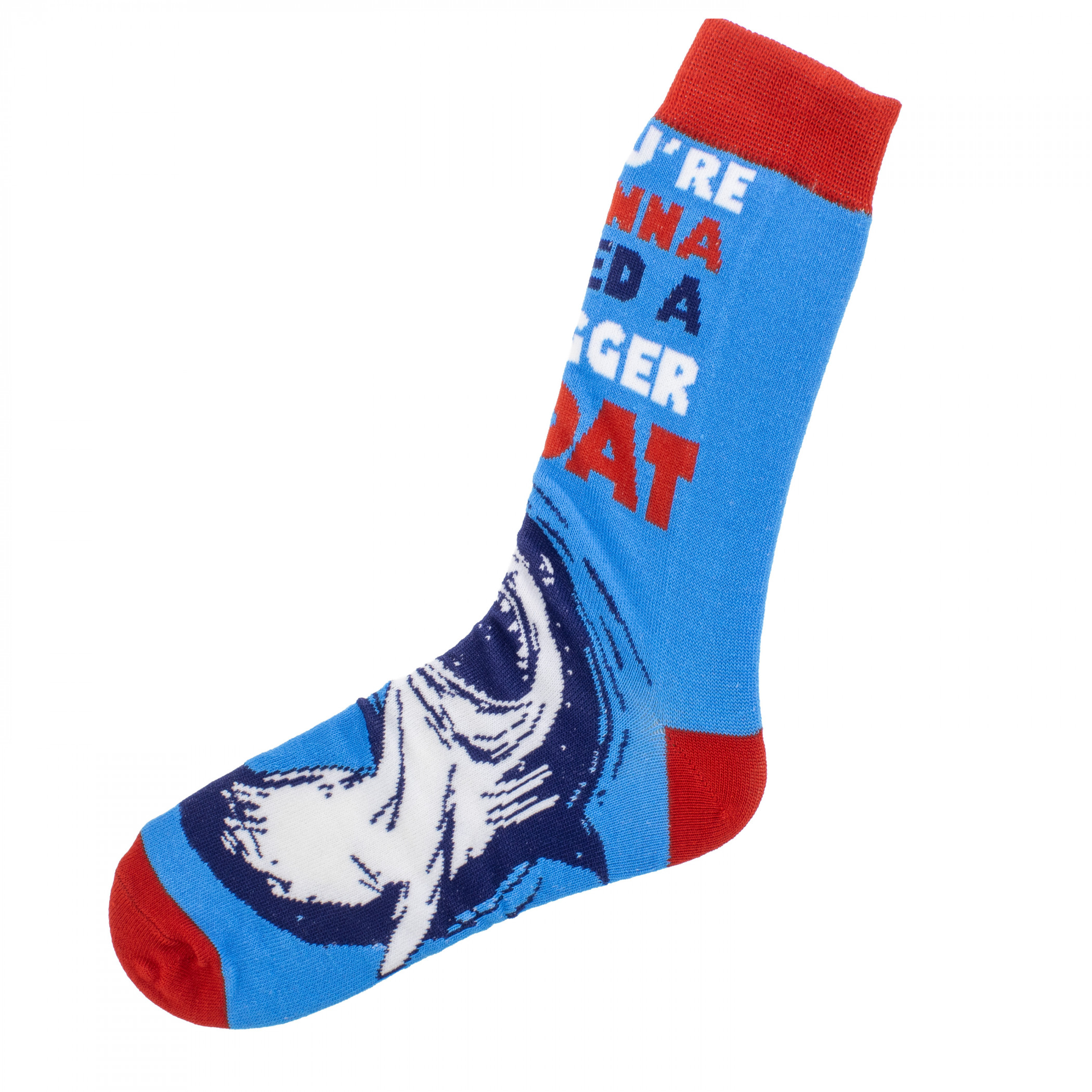 JAWS Assorted Ivory Crew Socks  6-Pack