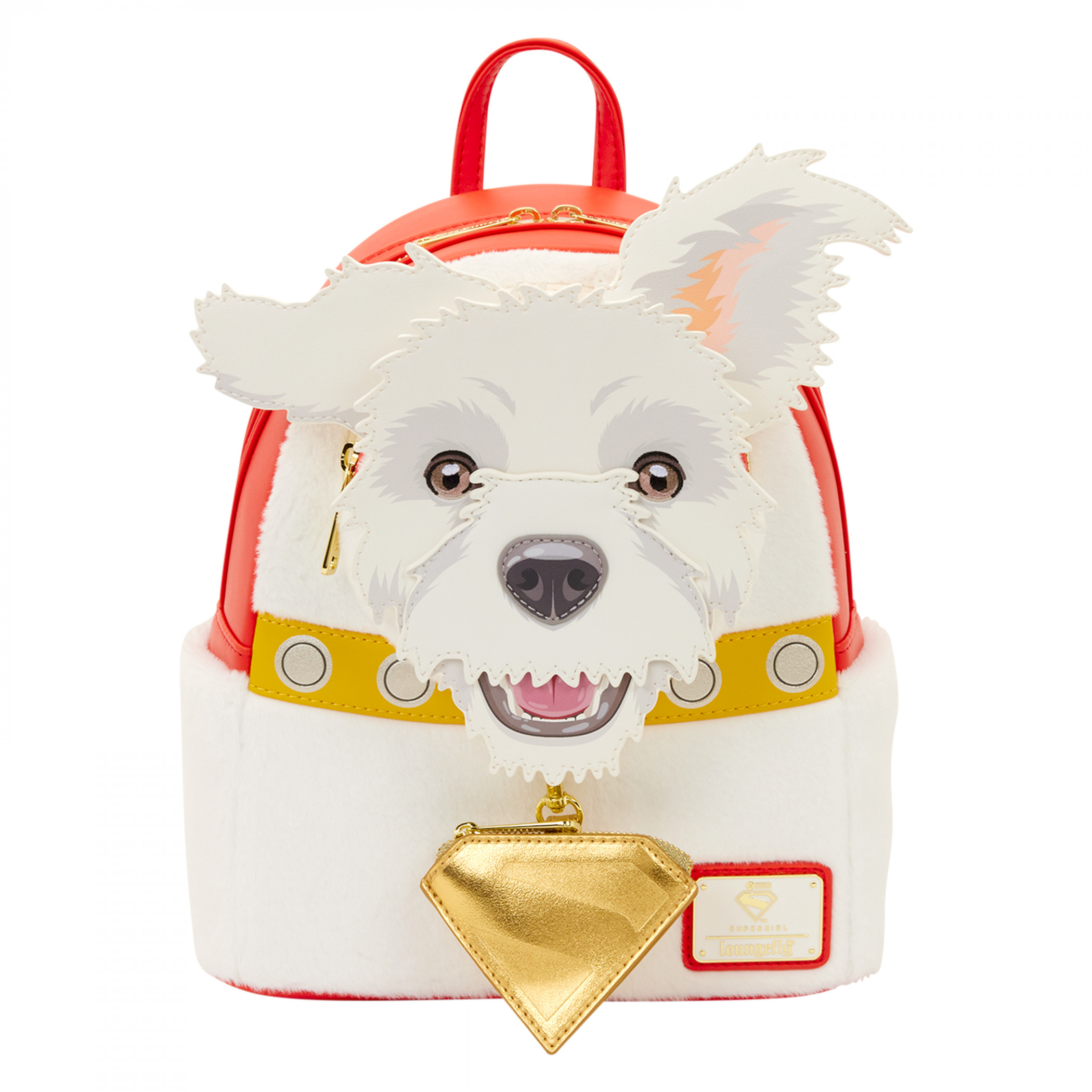 Supergirl and Krypto Mini Backpack by Loungefly, Multi-Color