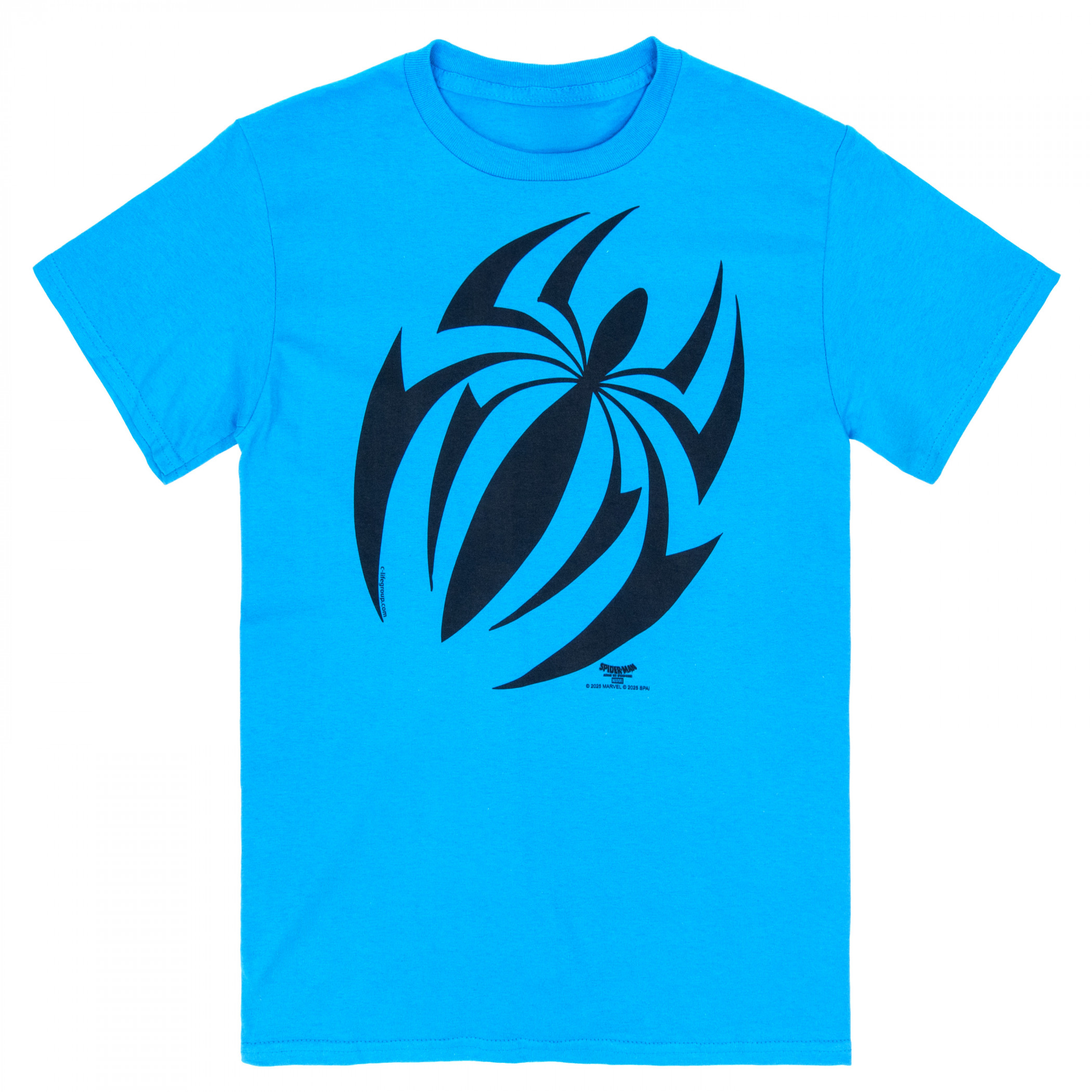 Spider-Man Scarlett Spider Logo T-Shirt, Blue