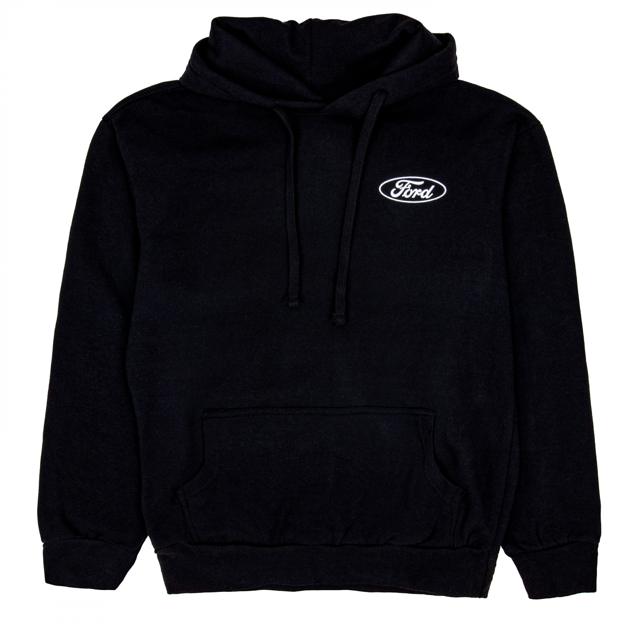 Ford Mustang Models Front and Back Print Pull-Over Hoodie
