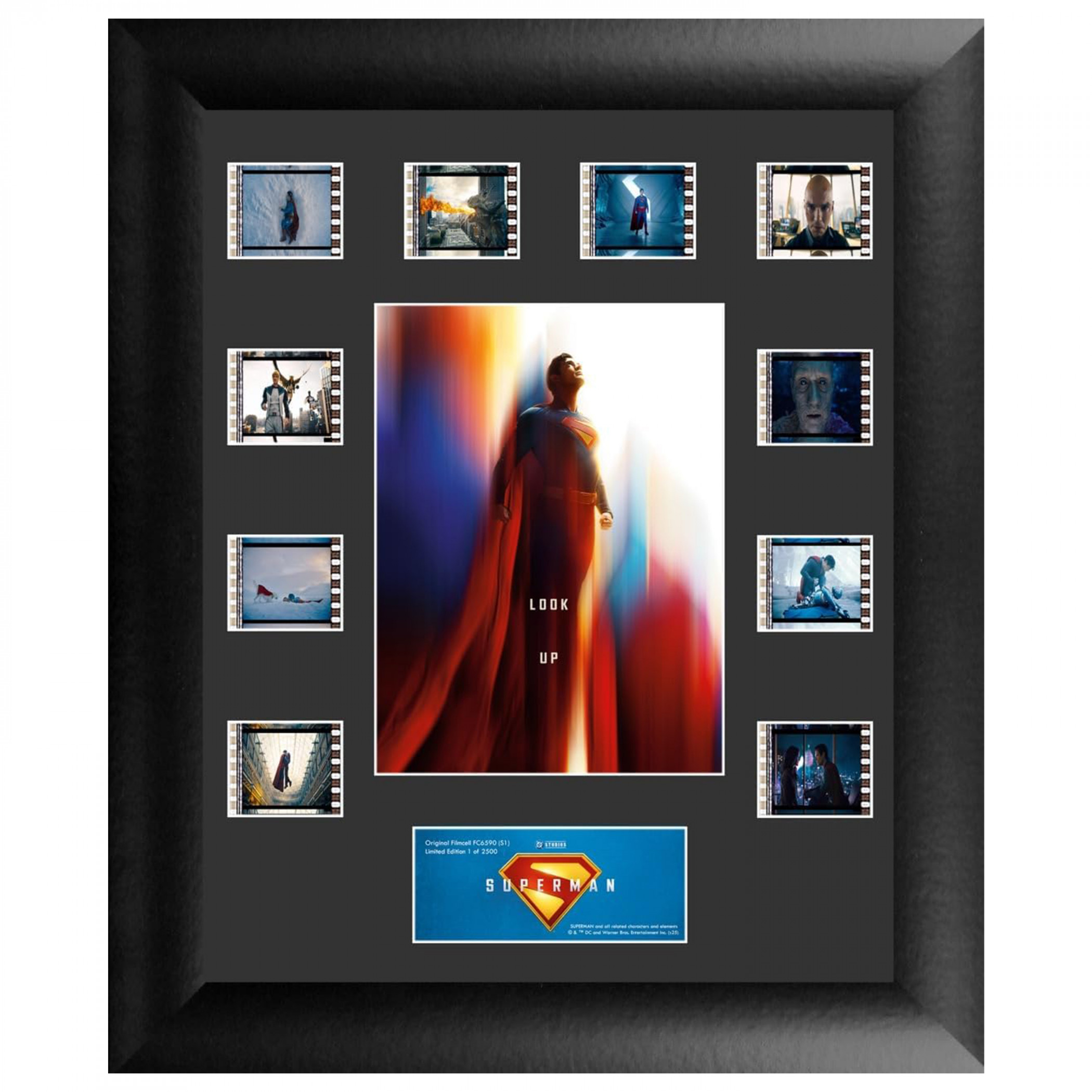 Superman (2025) Mini Montage Film Cells Presentation, Multi-Color