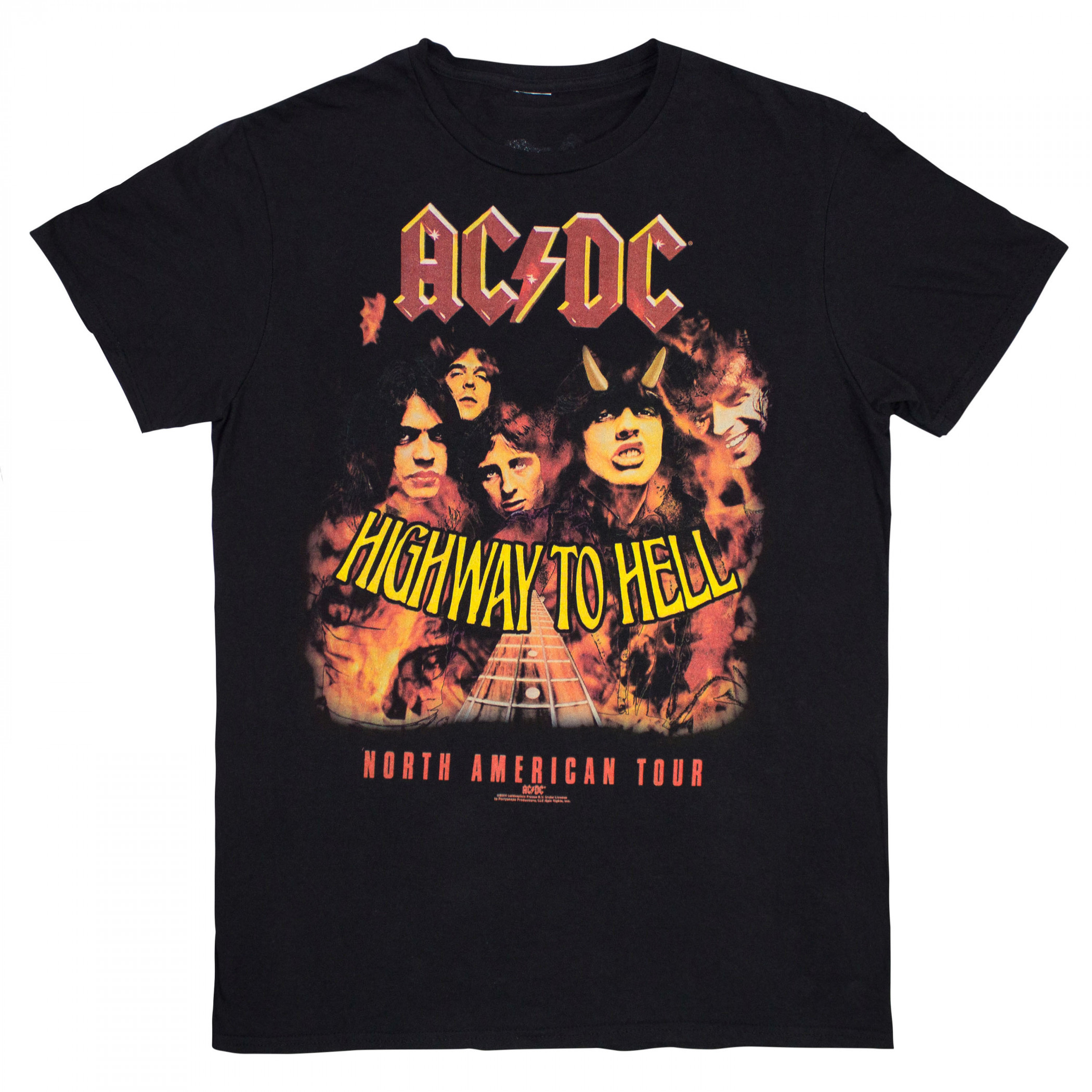 AC/DC Highway to Hell Tour Front and Back Print T-Shirt - image 3