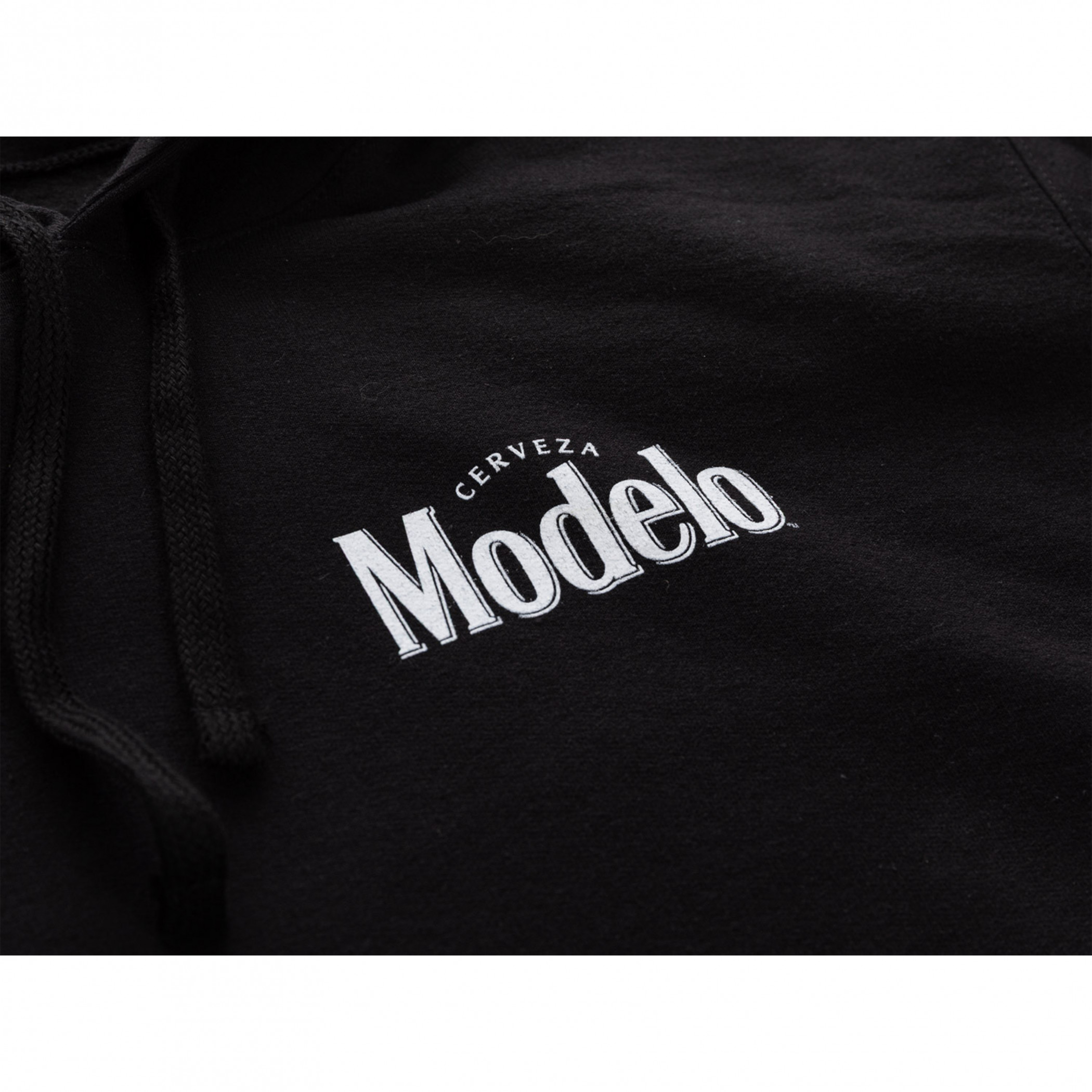 Modelo Celebra Dia De Los Muertos Front and Back Print Pullover Hoodie