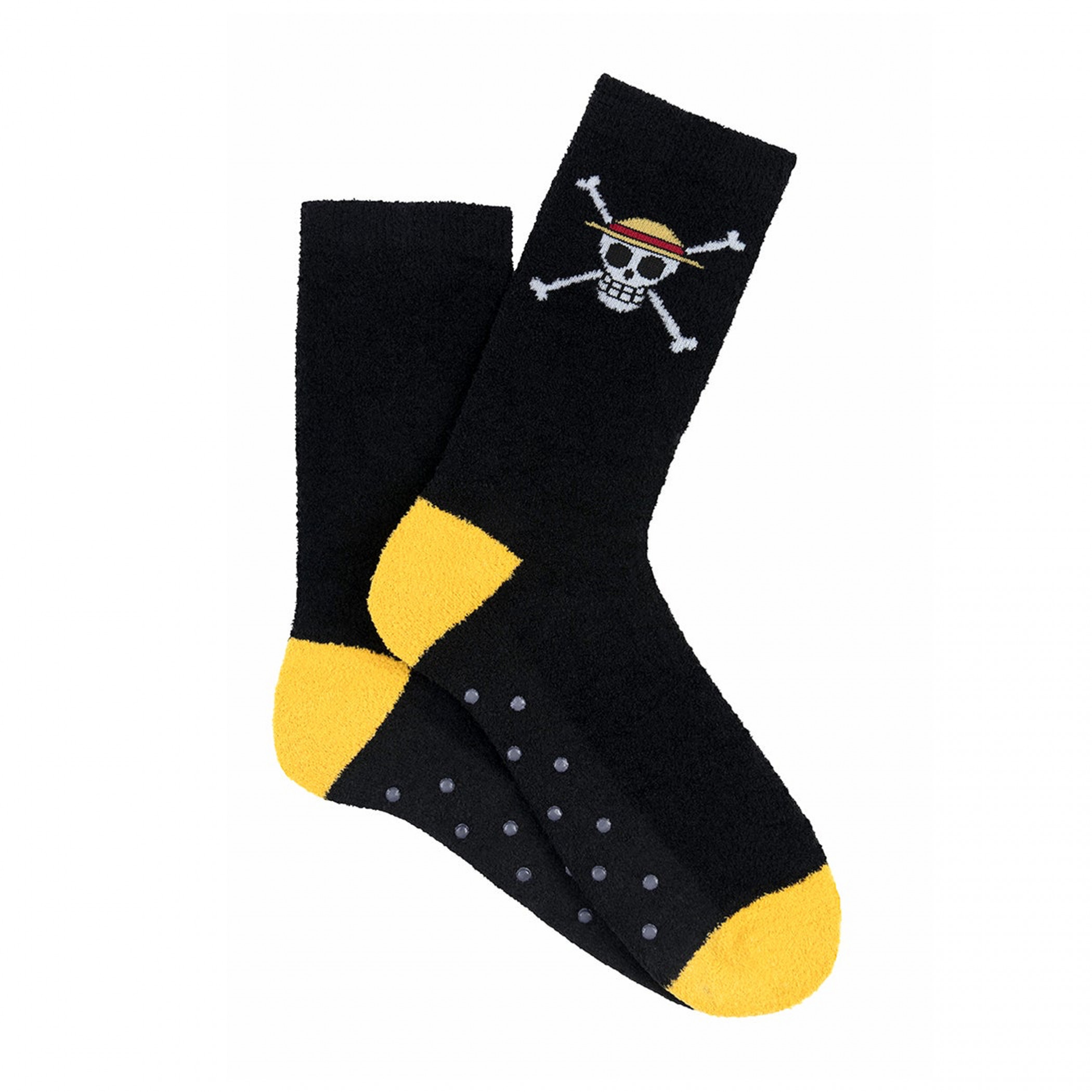 One Piece Cozy Crew Socks, Multi-Color