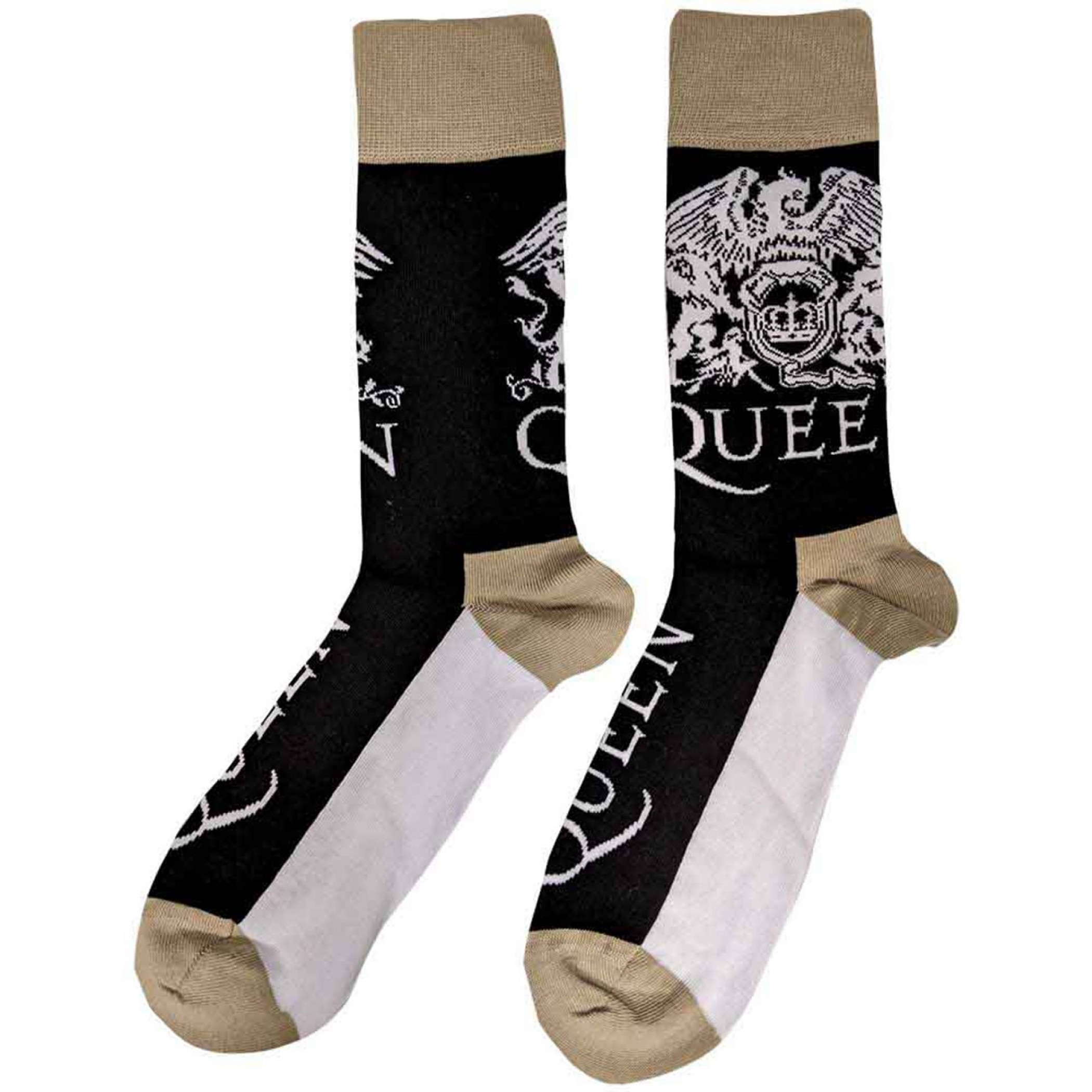 Queen Crest & Logo Ankle Socks