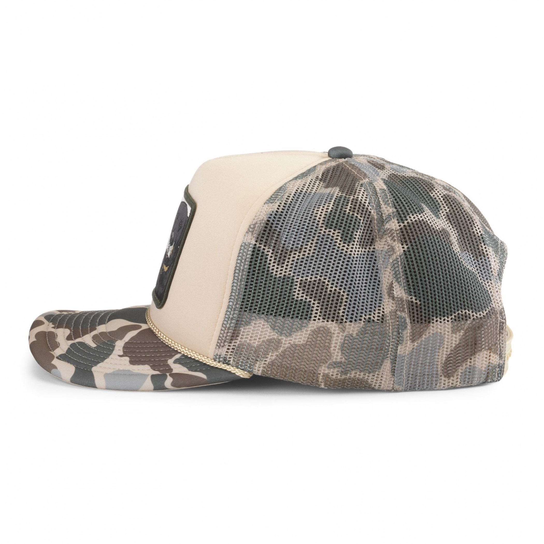 Garage Beer Mallard Foamy Camo with Lab Adjustable Hat