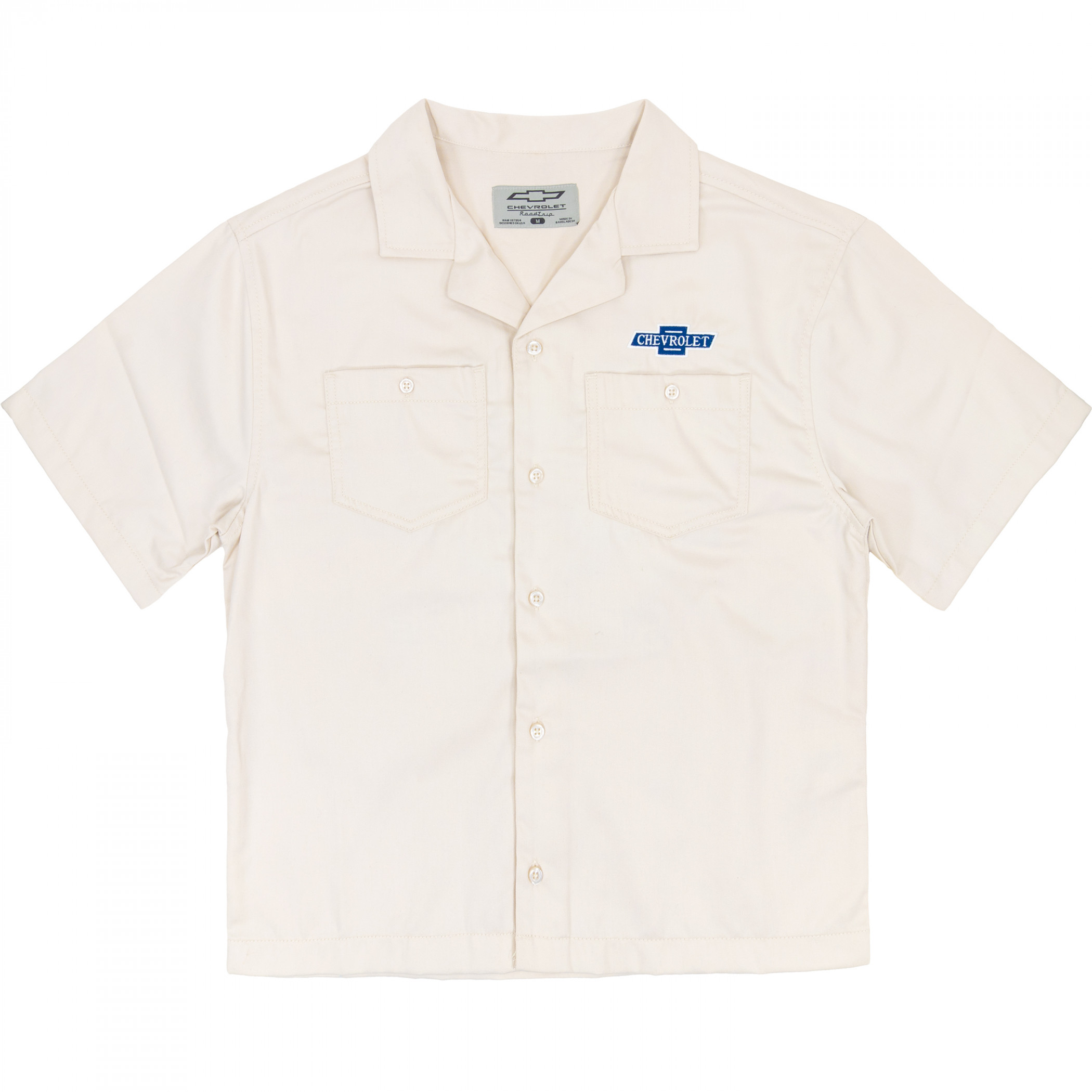 Chevrolet Chevy Service Button Down Mechanic Work Shirt