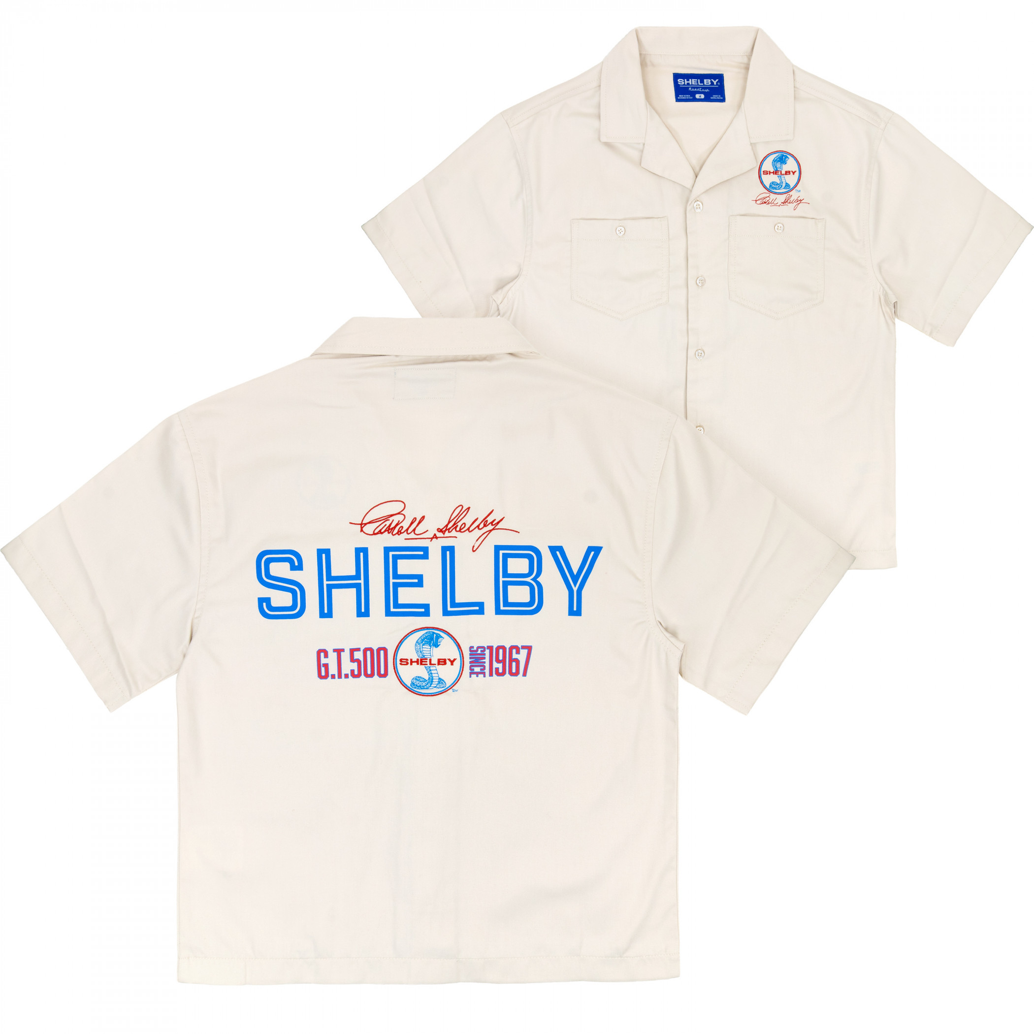 Shelby High Performance Button Down Mechanic Work Shirt