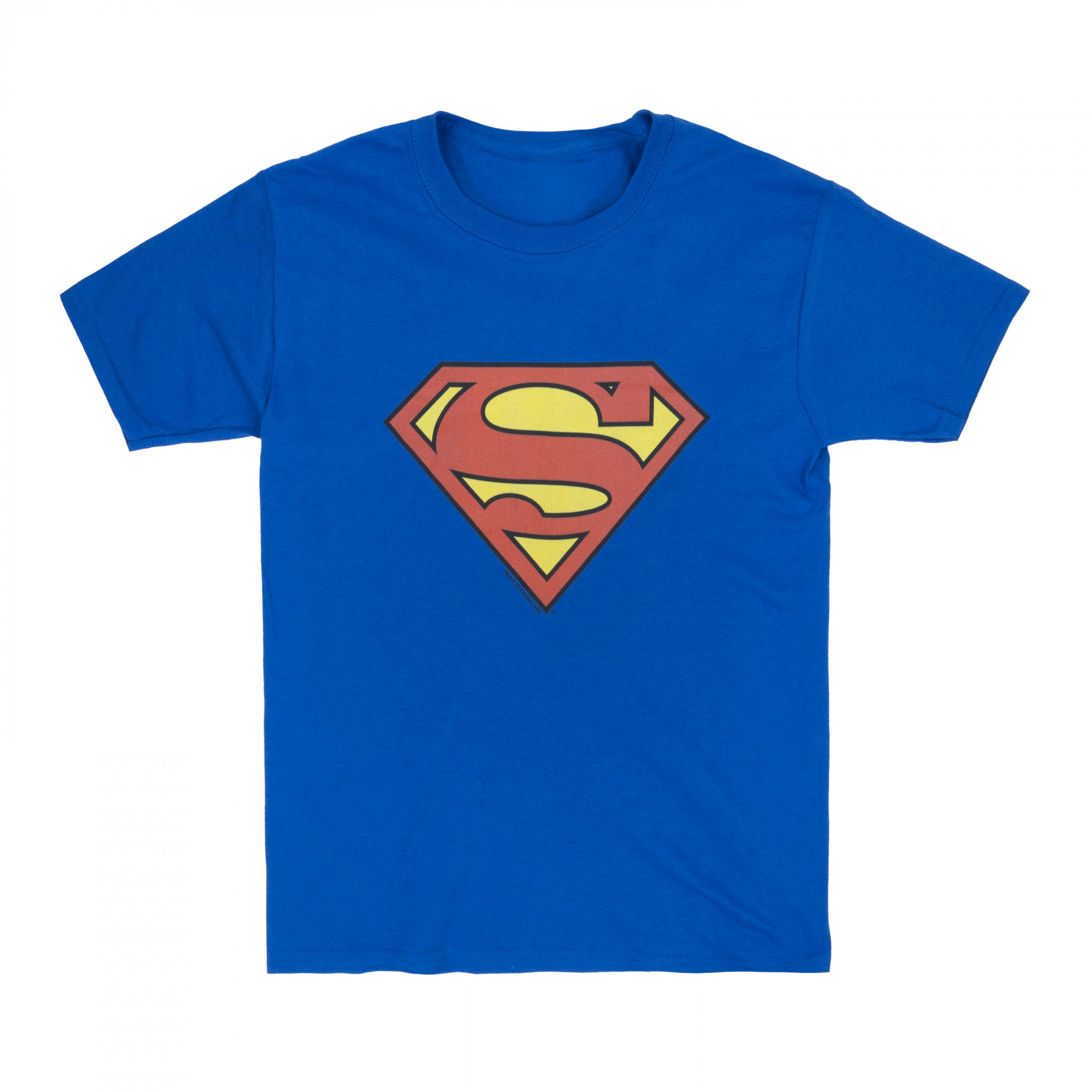 Superman Royal Blue Symbol Toddler T-Shirt, Blue